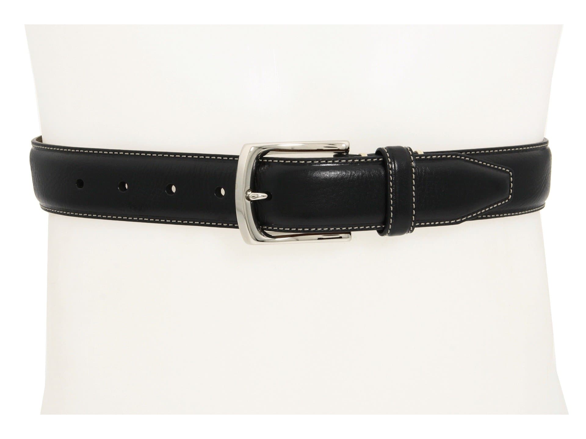 Johnston & Murphy Topstitched Belt — vista principal