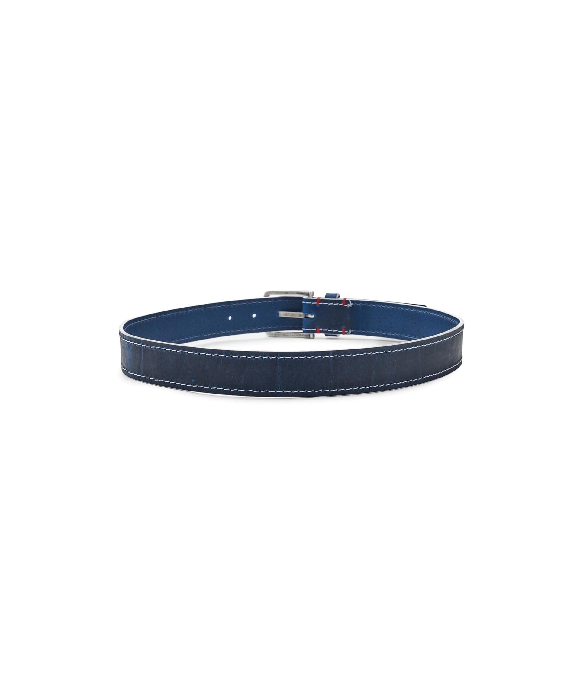 Johnston & Murphy White Edge Waxed Leather Belt — vista 1