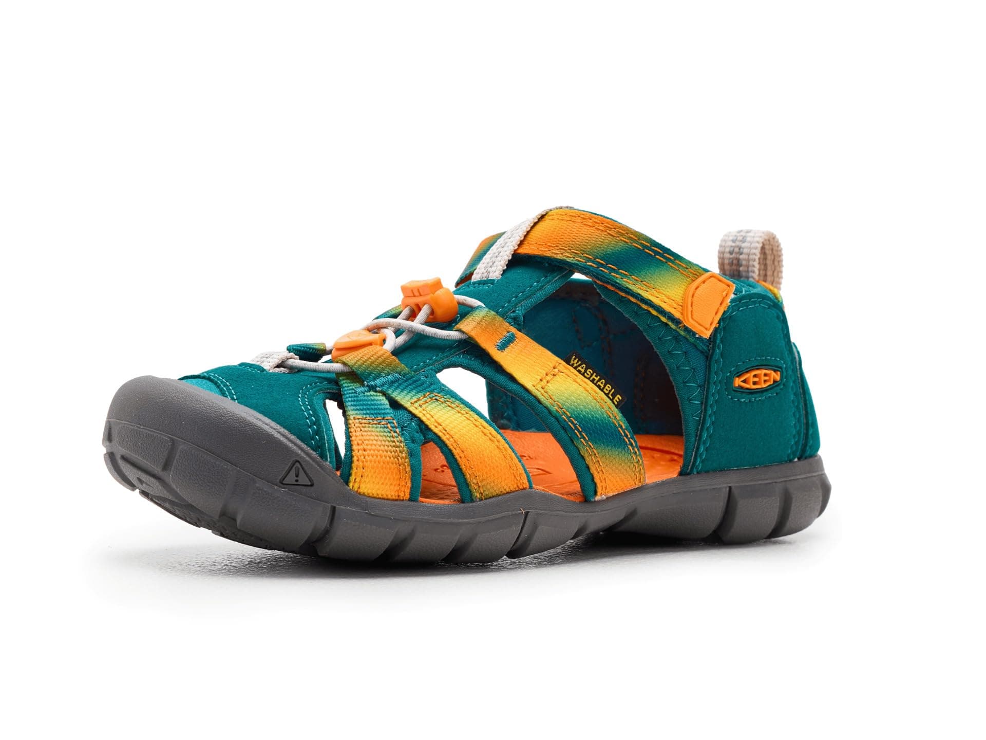 KEEN Kids Seacamp II CNX (Little Kid/Big Kid) — cor Chumbo