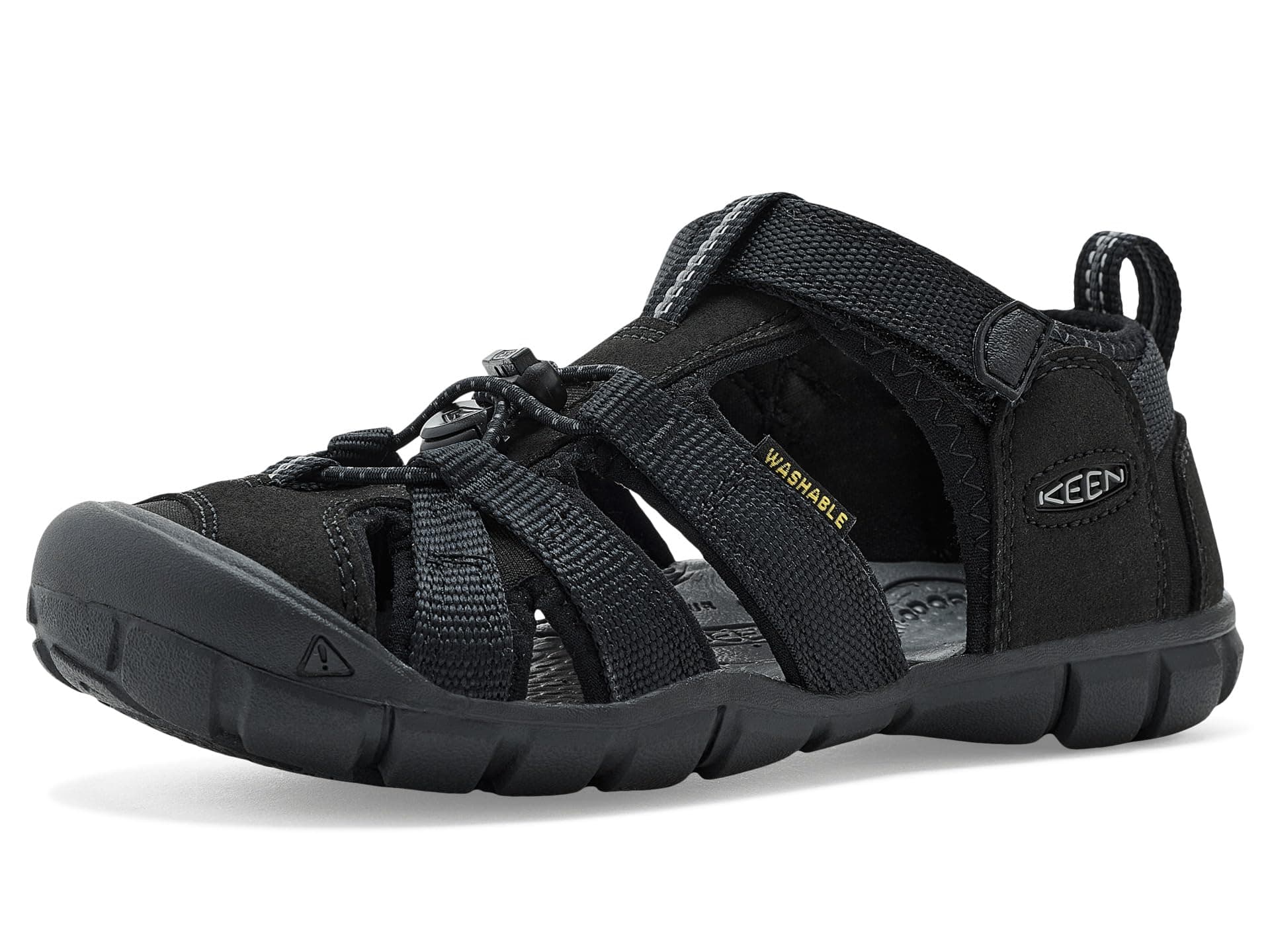 KEEN Kids Seacamp II CNX (Little Kid/Big Kid) — cor Preto