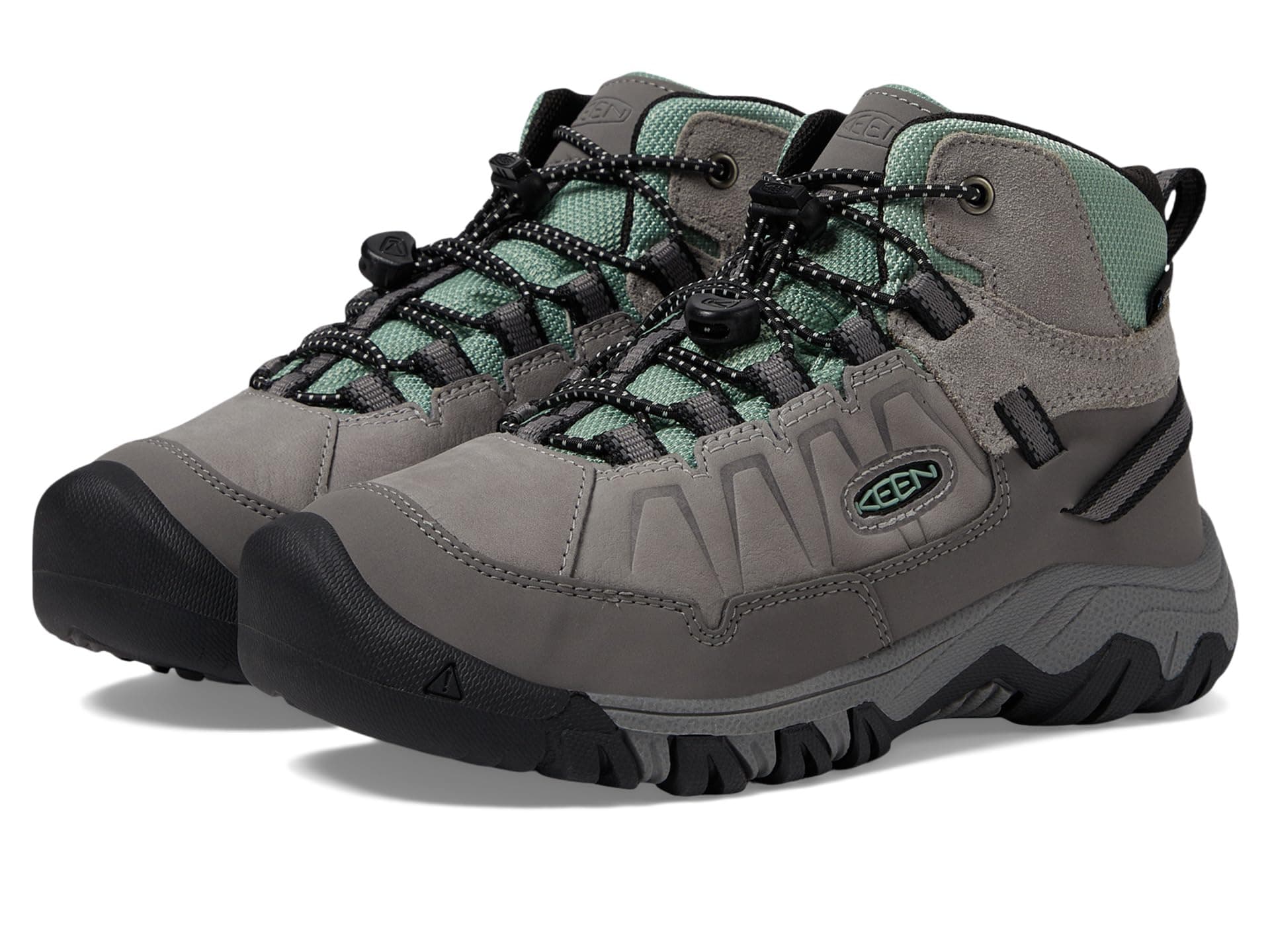 KEEN Kids Targhee 4 Mid Height Durable Comfortable Waterproof (Little Kid/Big Kid) — vista principal
