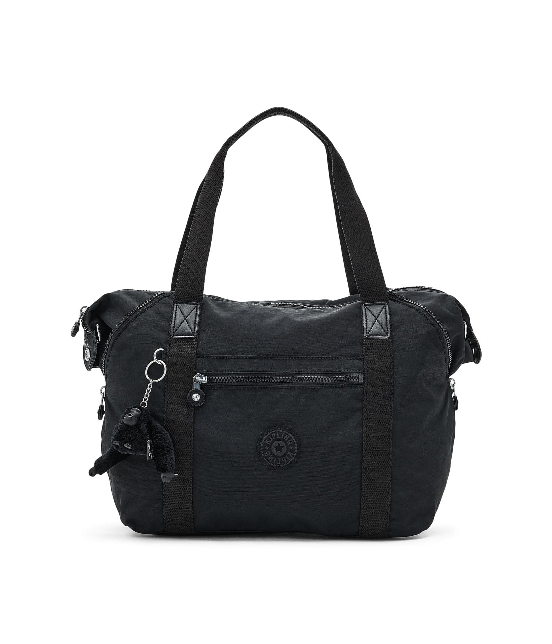 Kipling Art Satchel — cor Preto