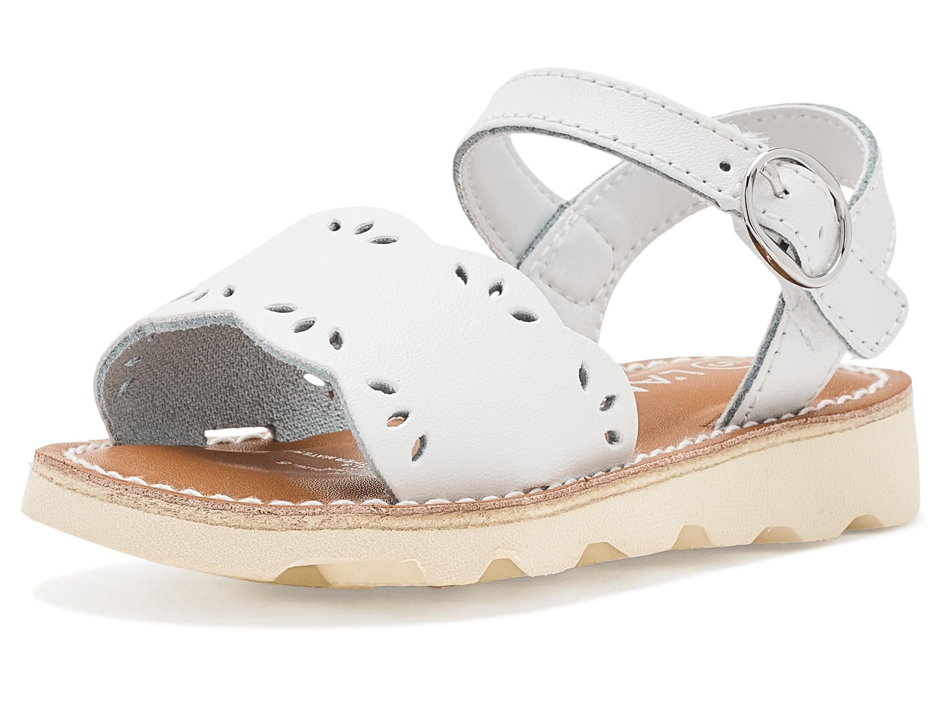 L'Amour Shoes Kids Ella (Toddler/Little Kid) — cor Branco