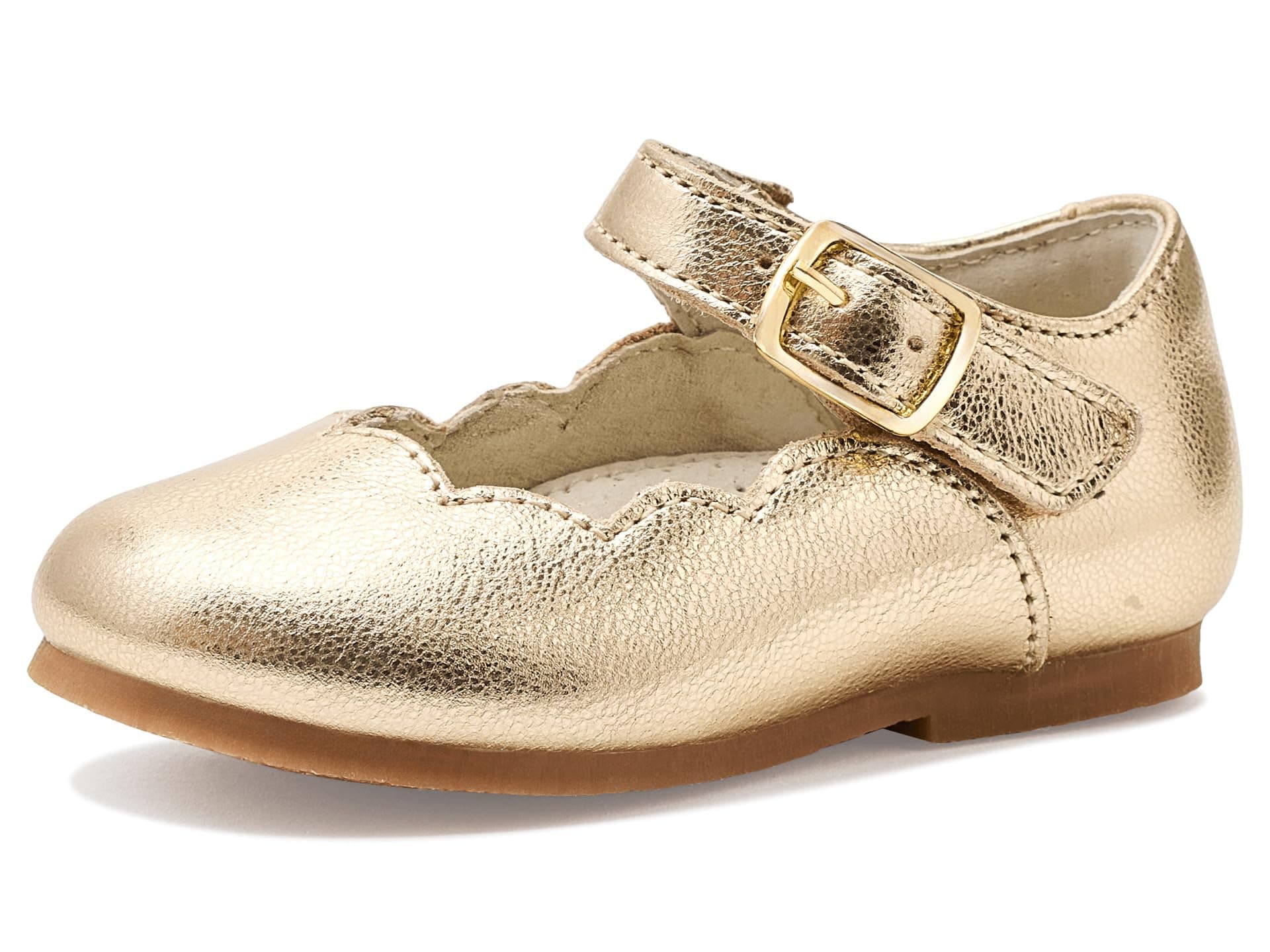 L'Amour Shoes Kids Sonia (Toddler/Little Kid) — cor Dourado