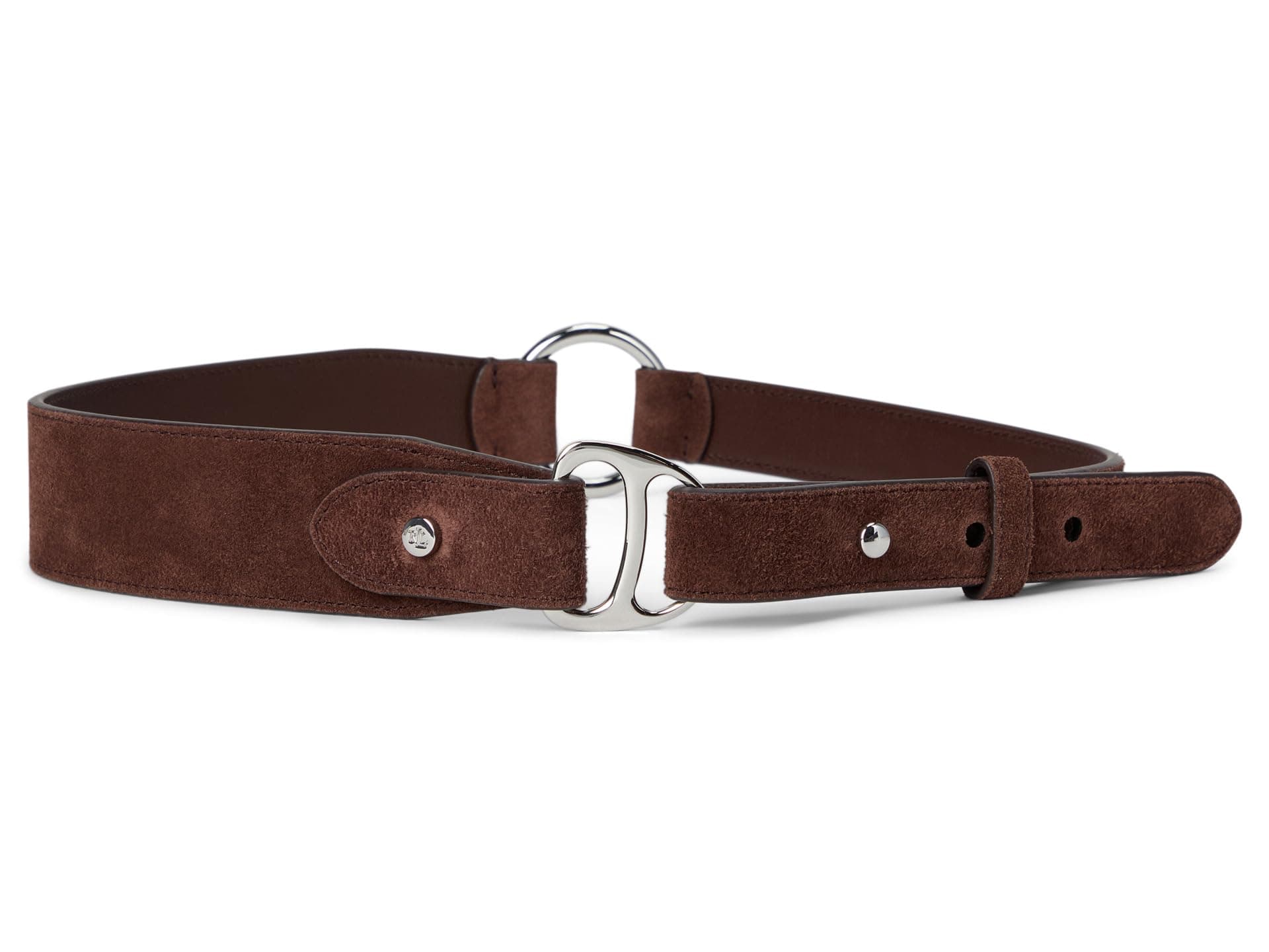 Lauren Ralph Lauren Equestrian D-Ring Suede Belt — vista principal