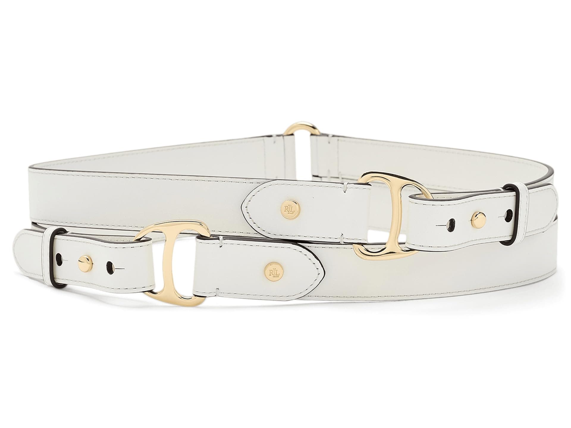 Lauren Ralph Lauren Equestrian Double Wrap-Belt-Wide — vista principal