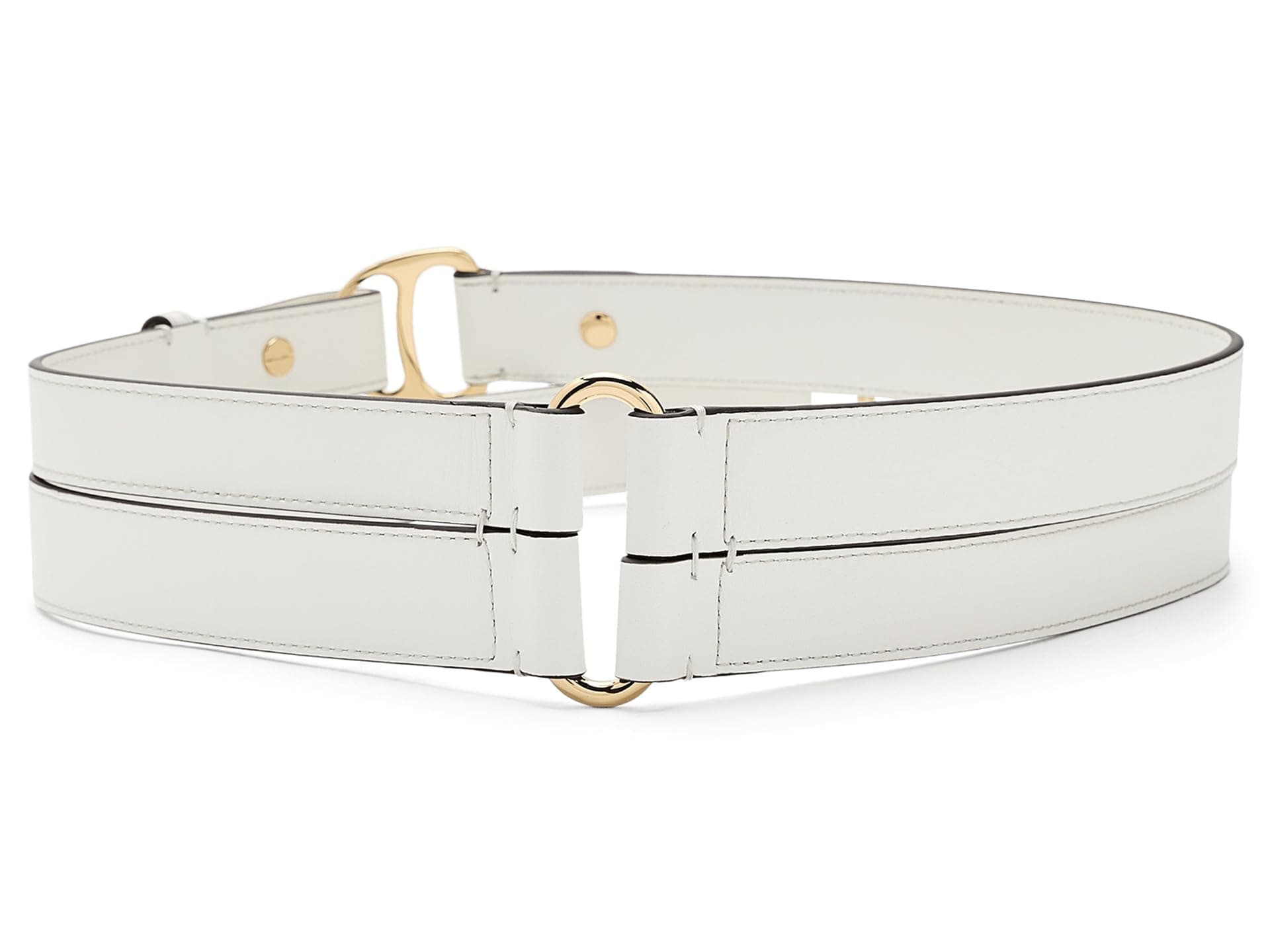 Lauren Ralph Lauren Equestrian Double Wrap-Belt-Wide — vista 1