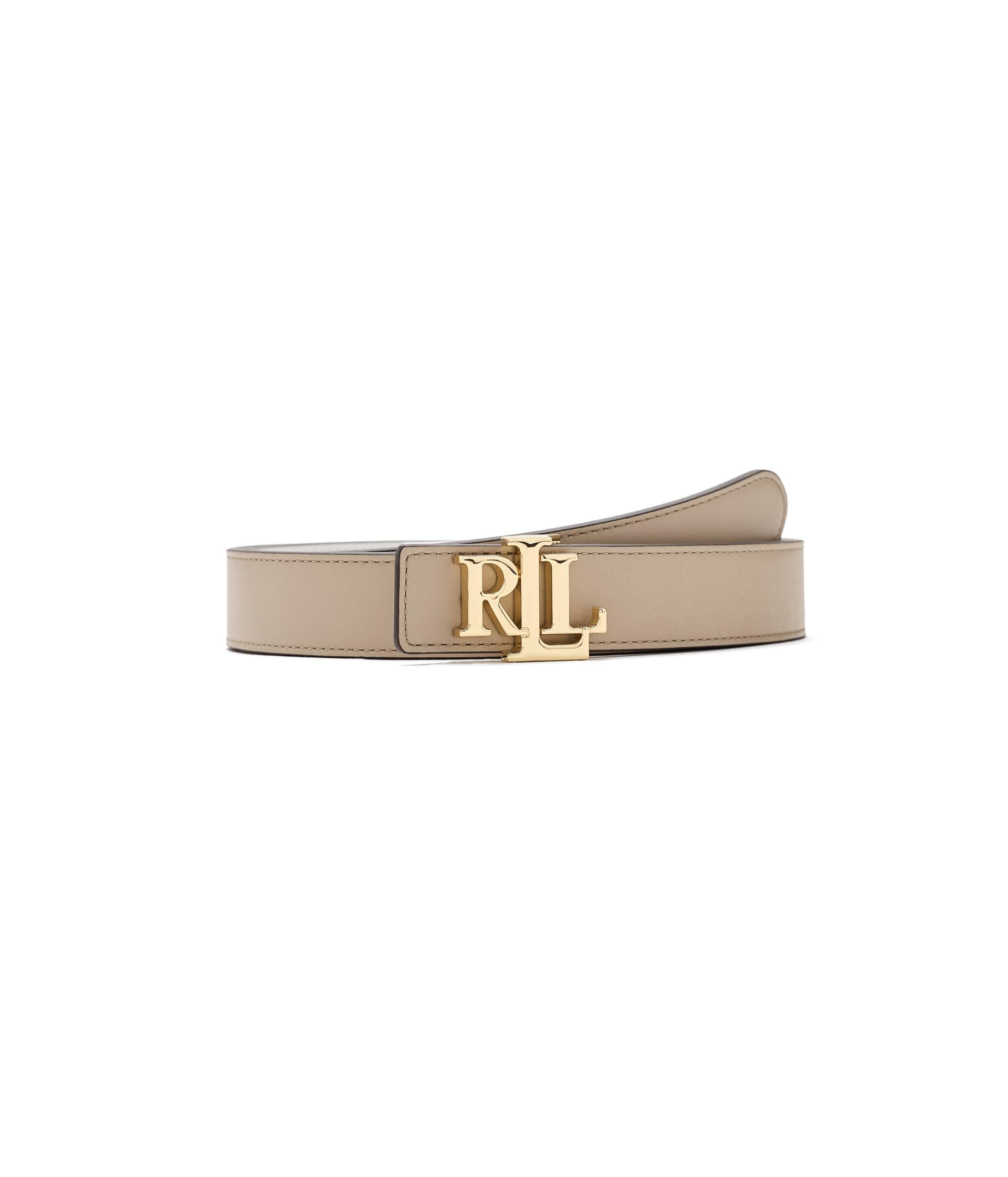 Lauren Ralph Lauren Logo Reversible Leather Belt — vista principal