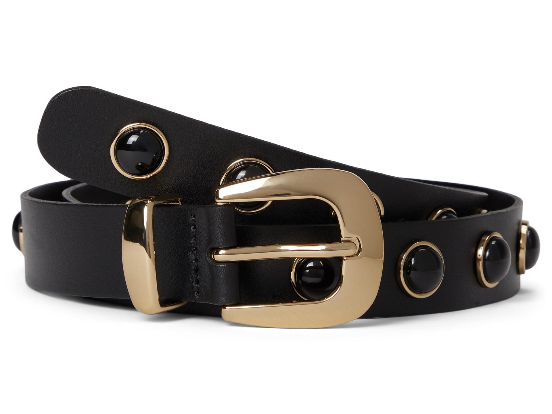 Madewell Cabochon-Studded Leather Western Belt — vista principal