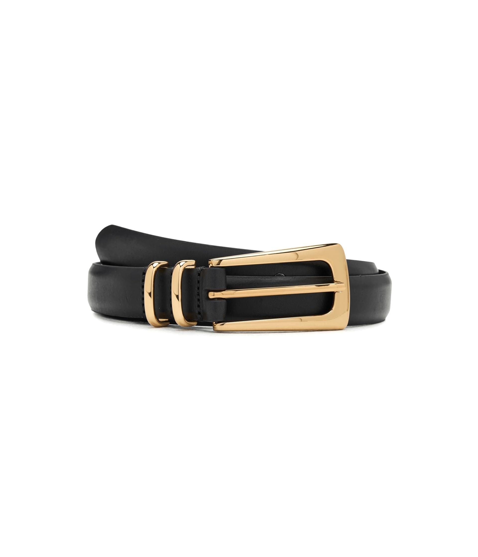 Madewell Elongated-Buckle Belt in Suede — vista principal