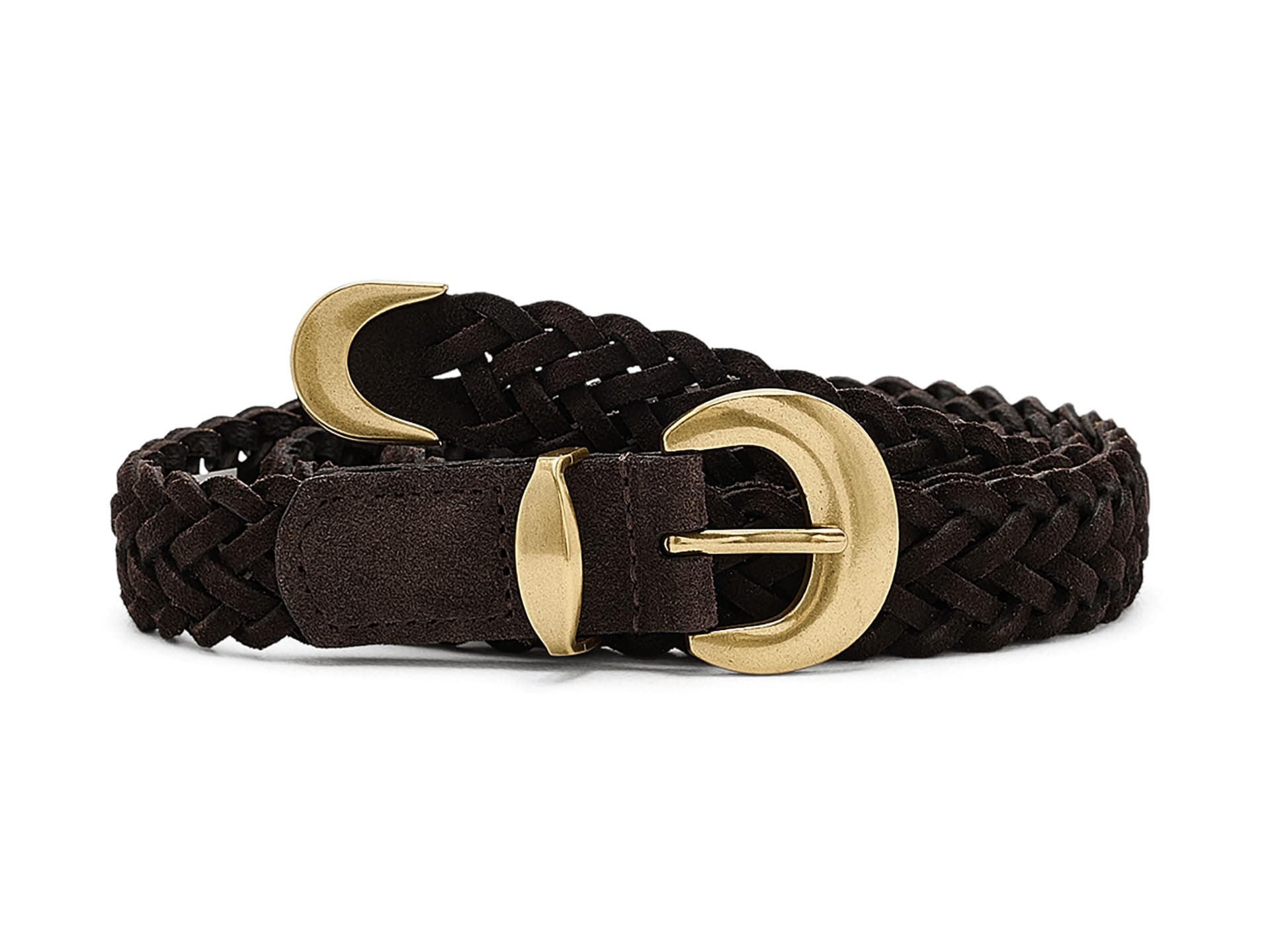Madewell Lucie Woven Belt-suede — vista principal