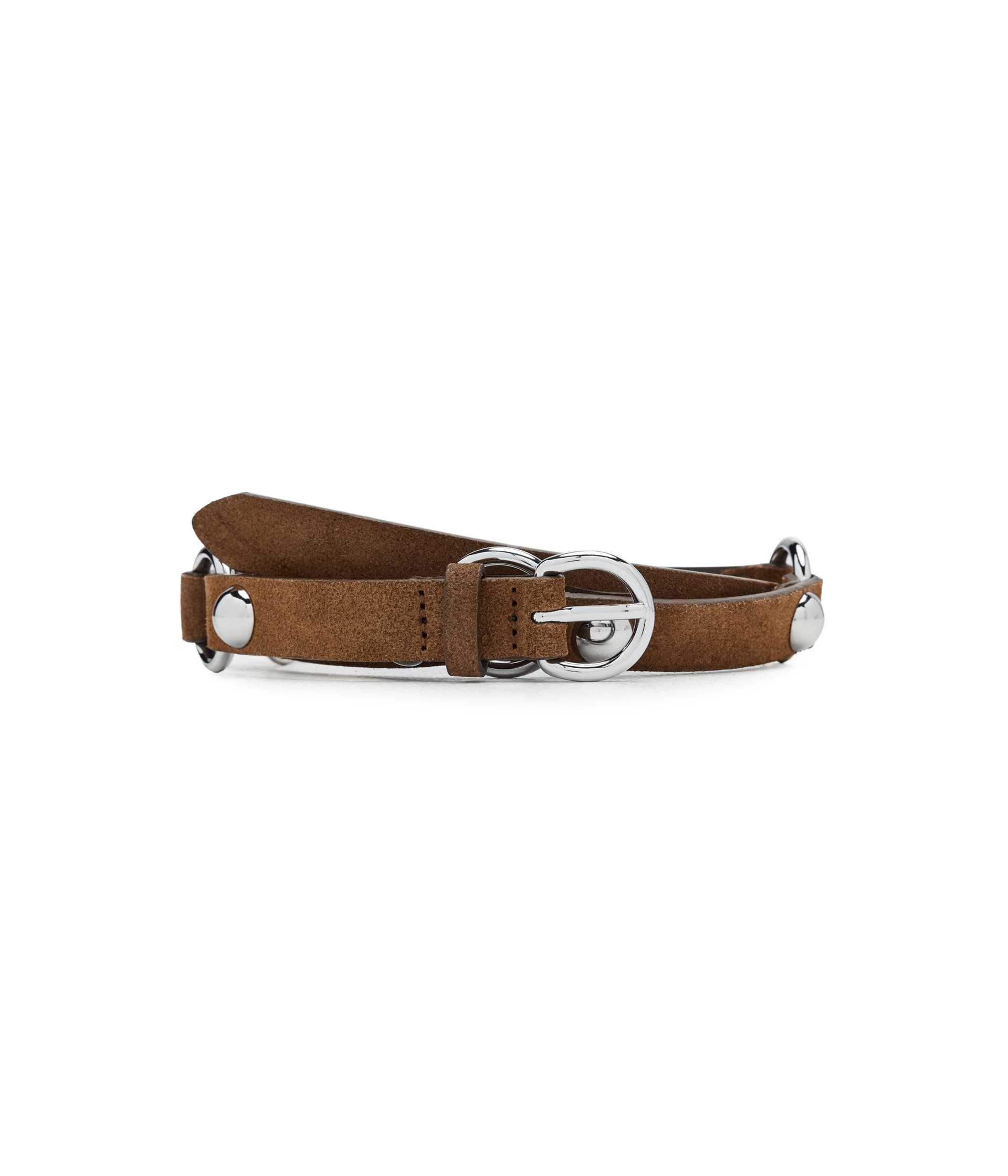 Madewell O-Ring Studded Suede Belt — vista principal