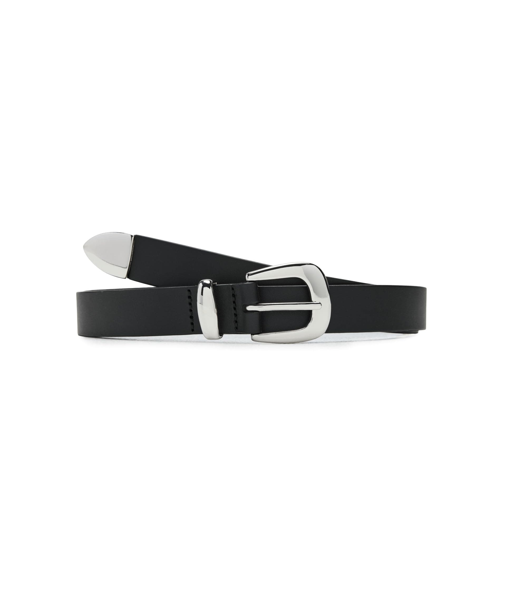 Madewell Skinny Leather Western Belt — vista principal