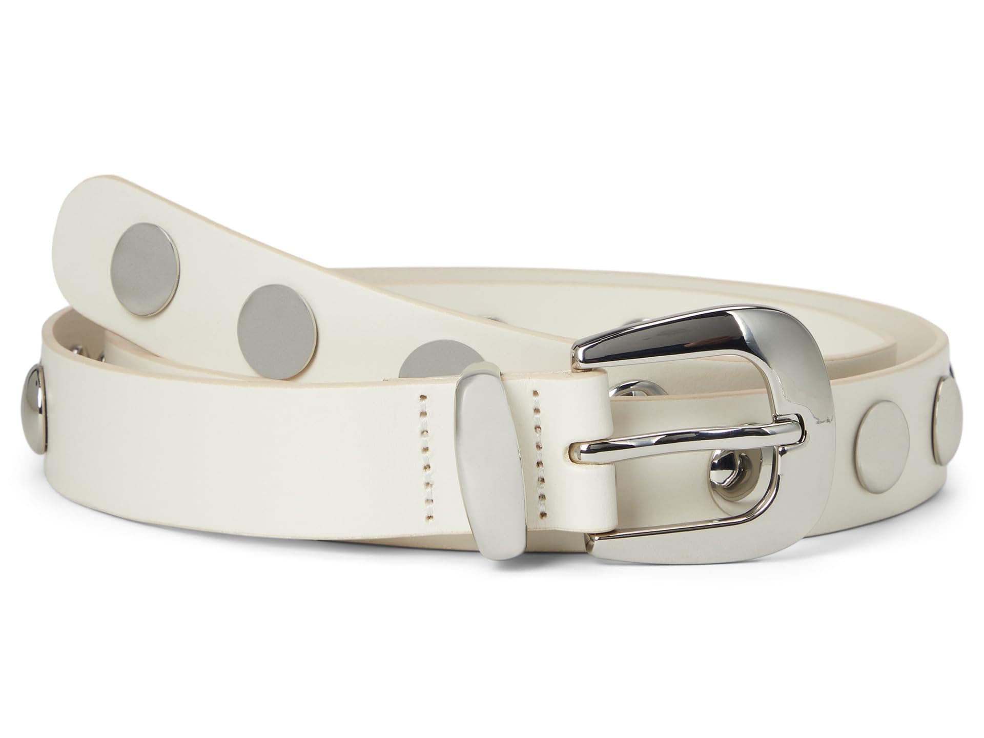 Madewell Studded Western Belt in Leather — vista principal