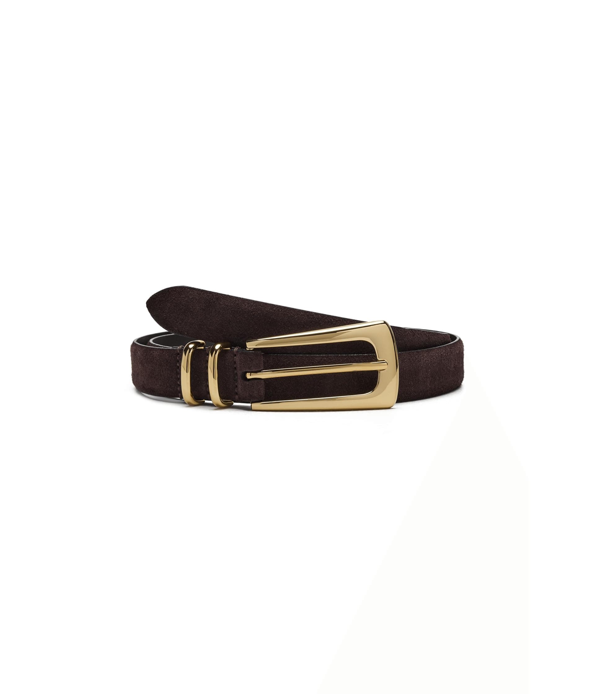 Madewell Suede Elongated Buckle Belt — vista principal