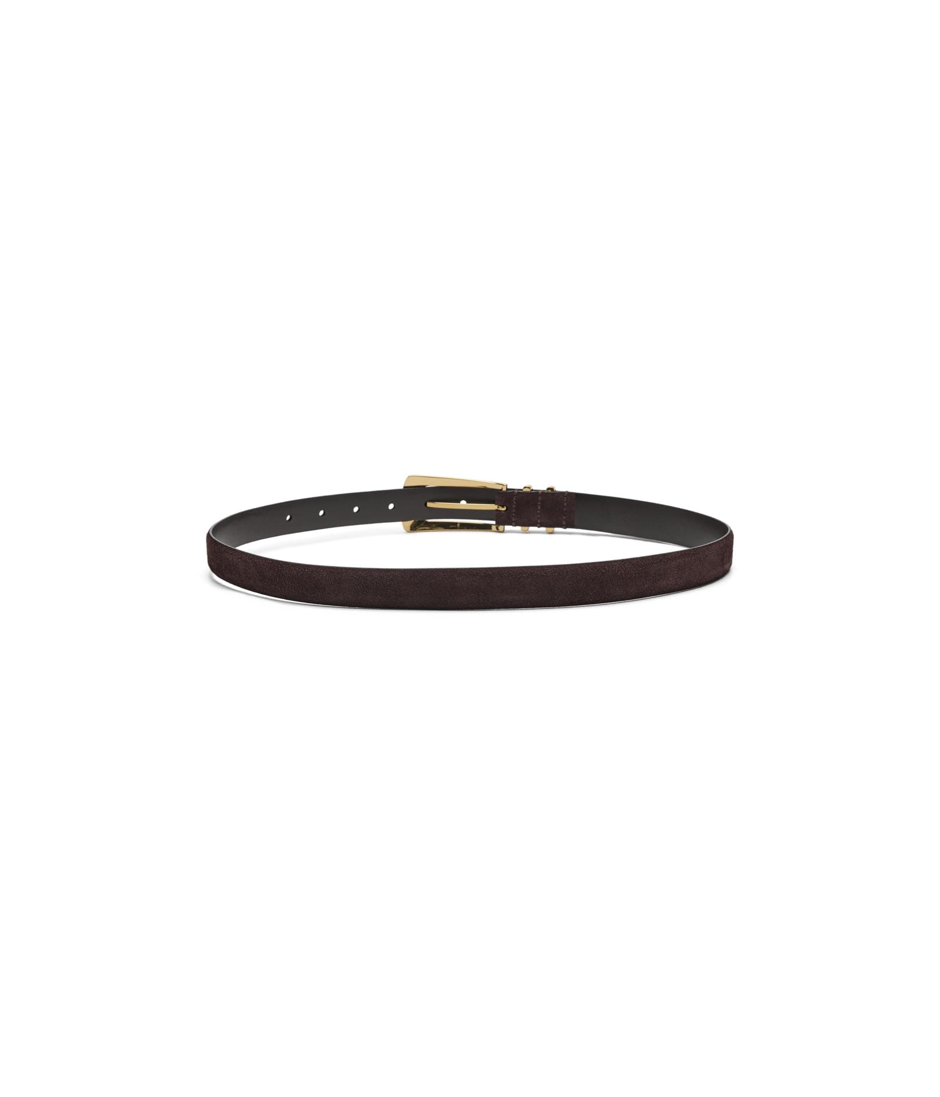 Madewell Suede Elongated Buckle Belt — vista 1