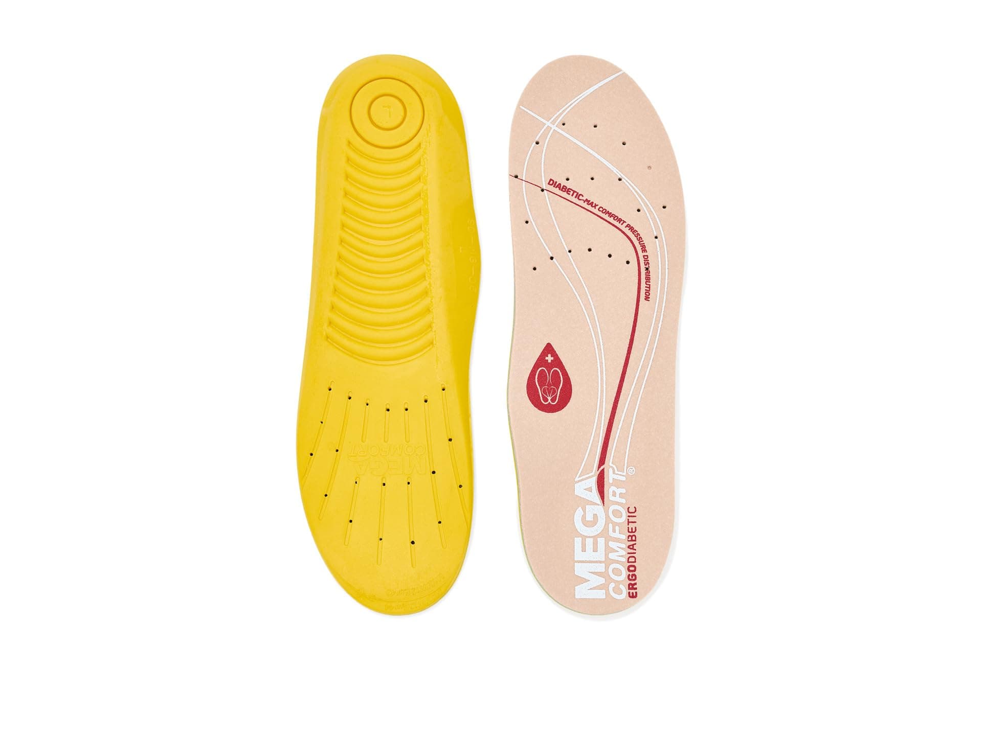 MEGAComfort Ergo Diabetic Insole Series — vista principal