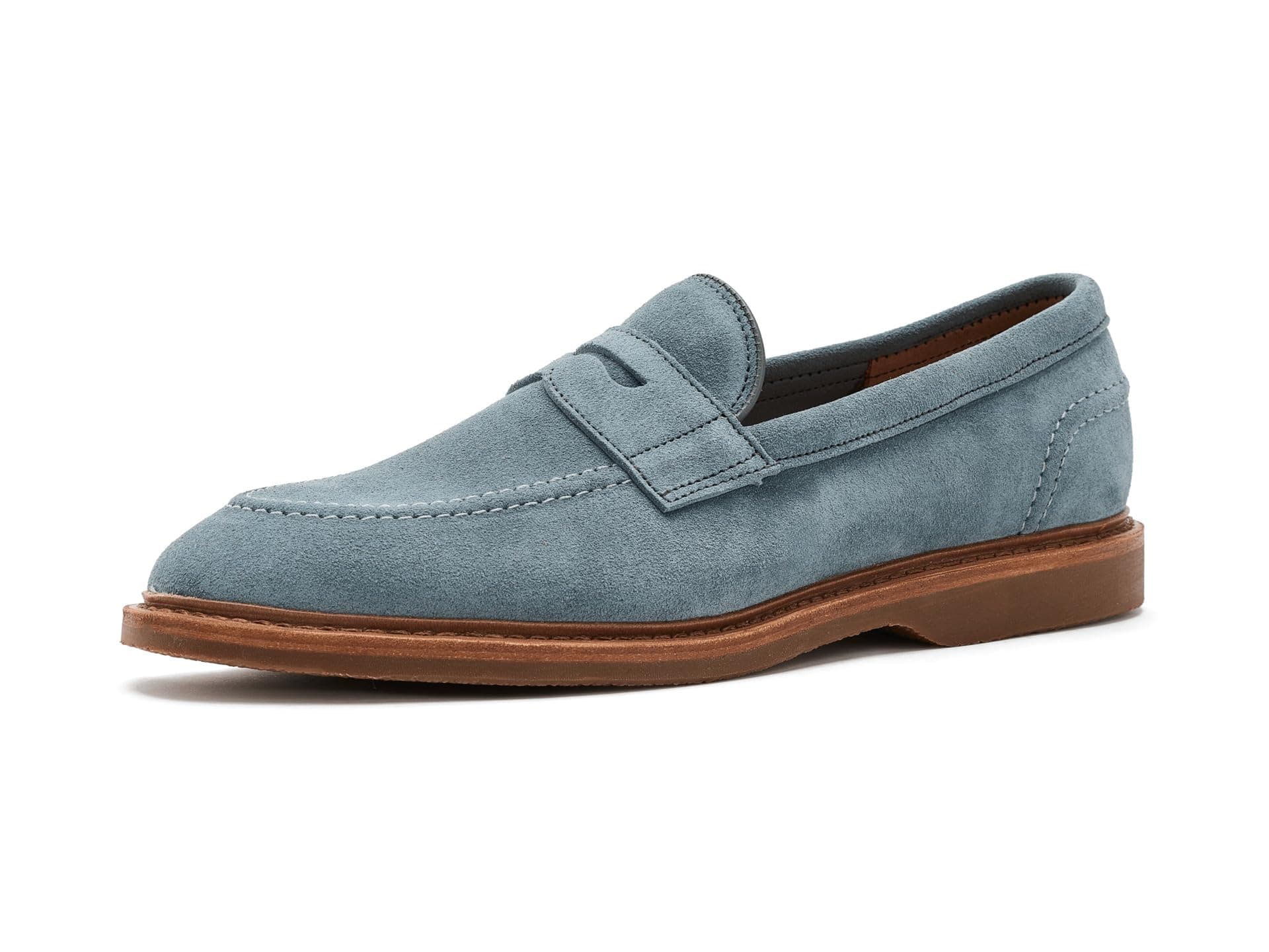 Allen Edmonds Rand Verse Loafer/Moc Shoes — cor Azul