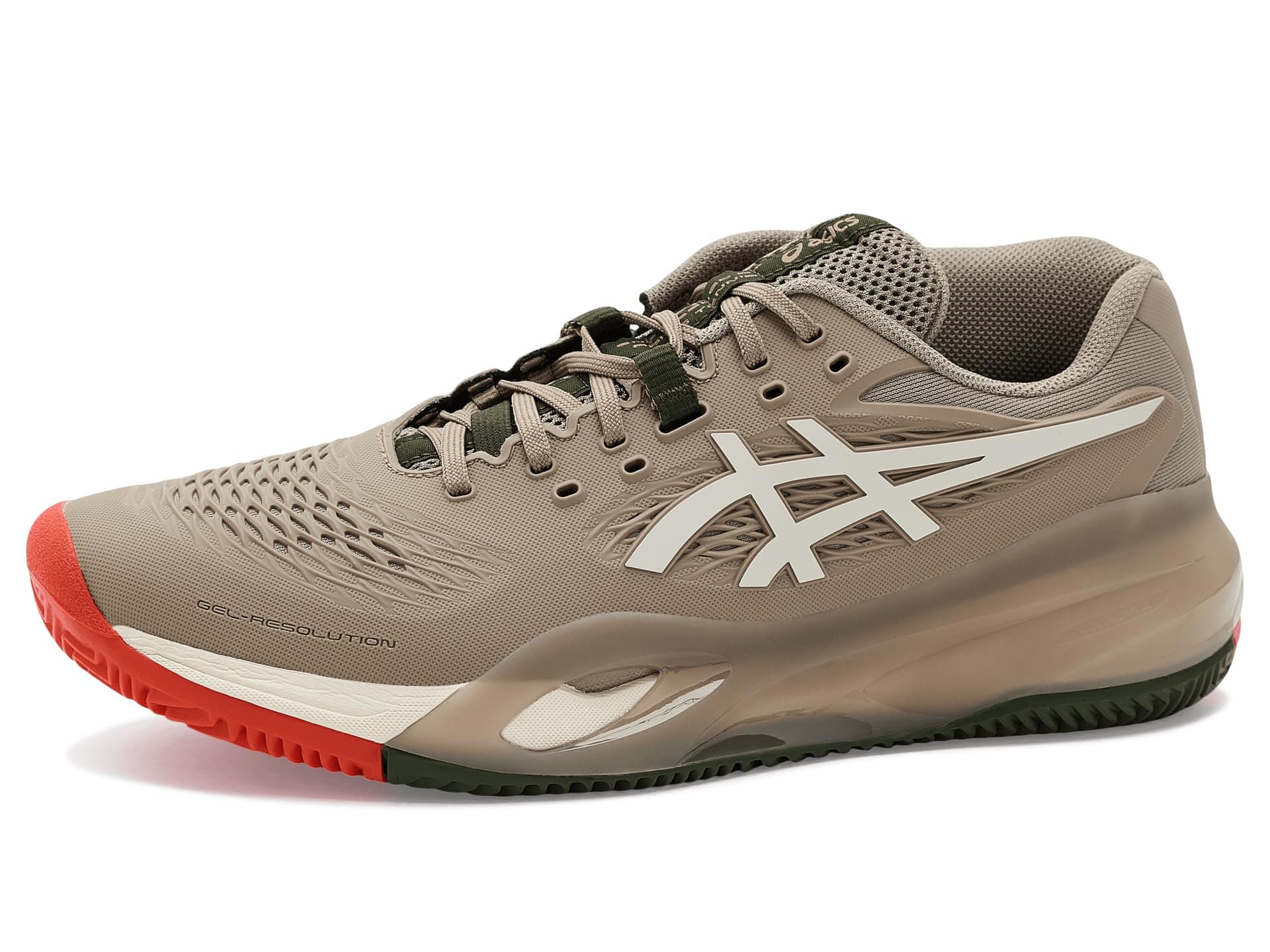 ASICS GEL-Resolution X Clay — cor Cinza