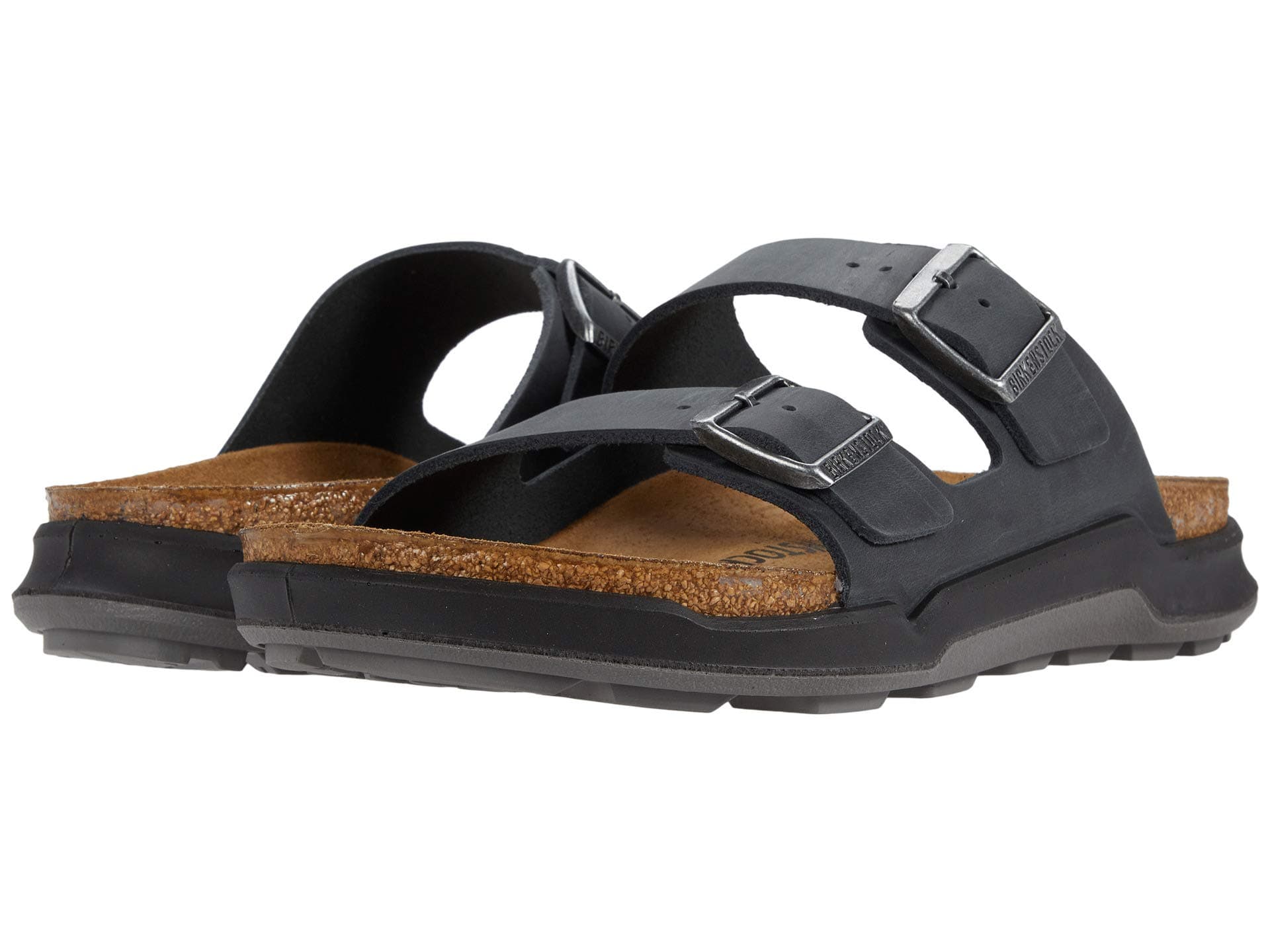 Birkenstock Arizona Rugged — cor Preto