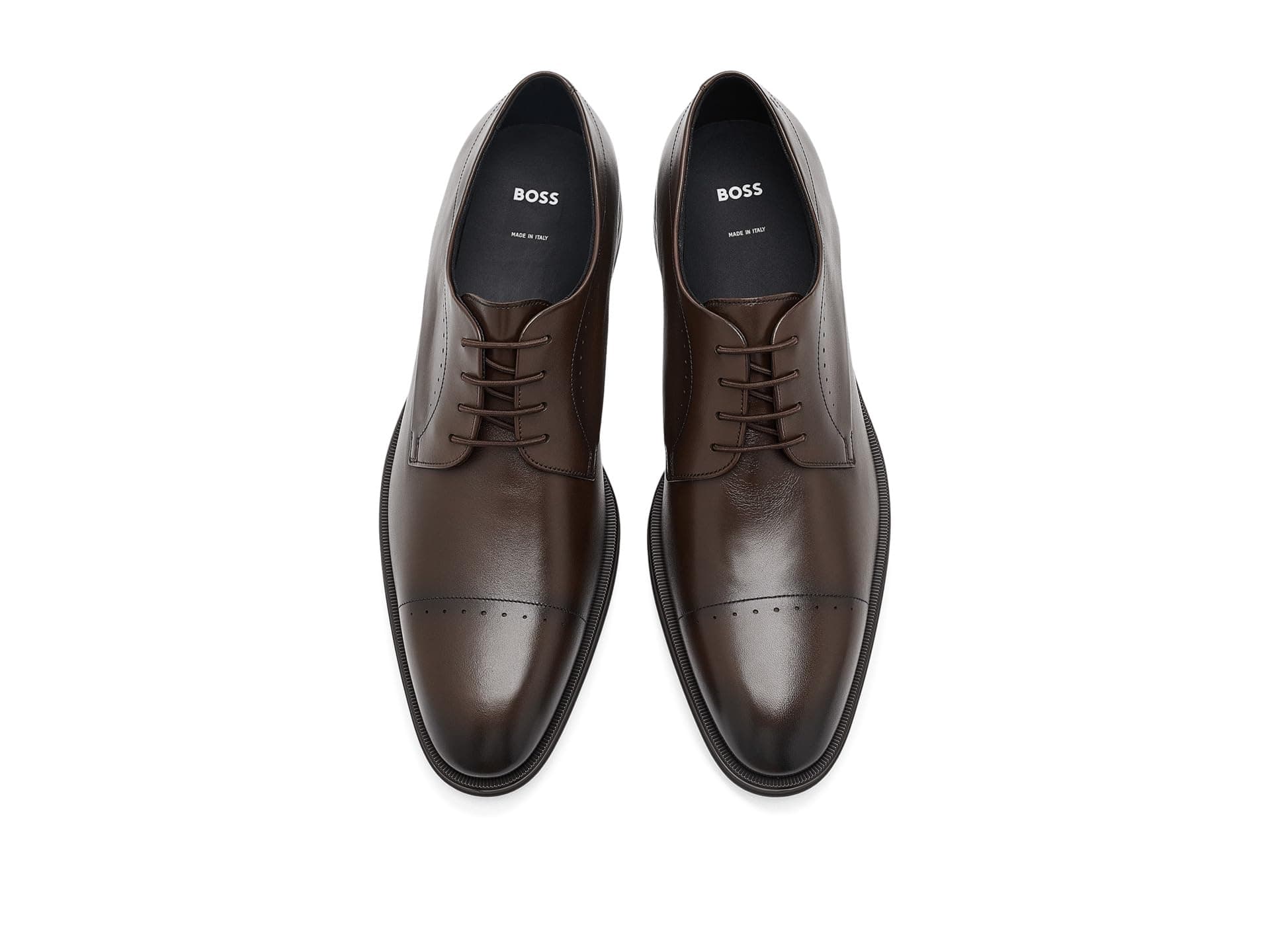 BOSS Derrek Leather Derby Shoes — vista 4