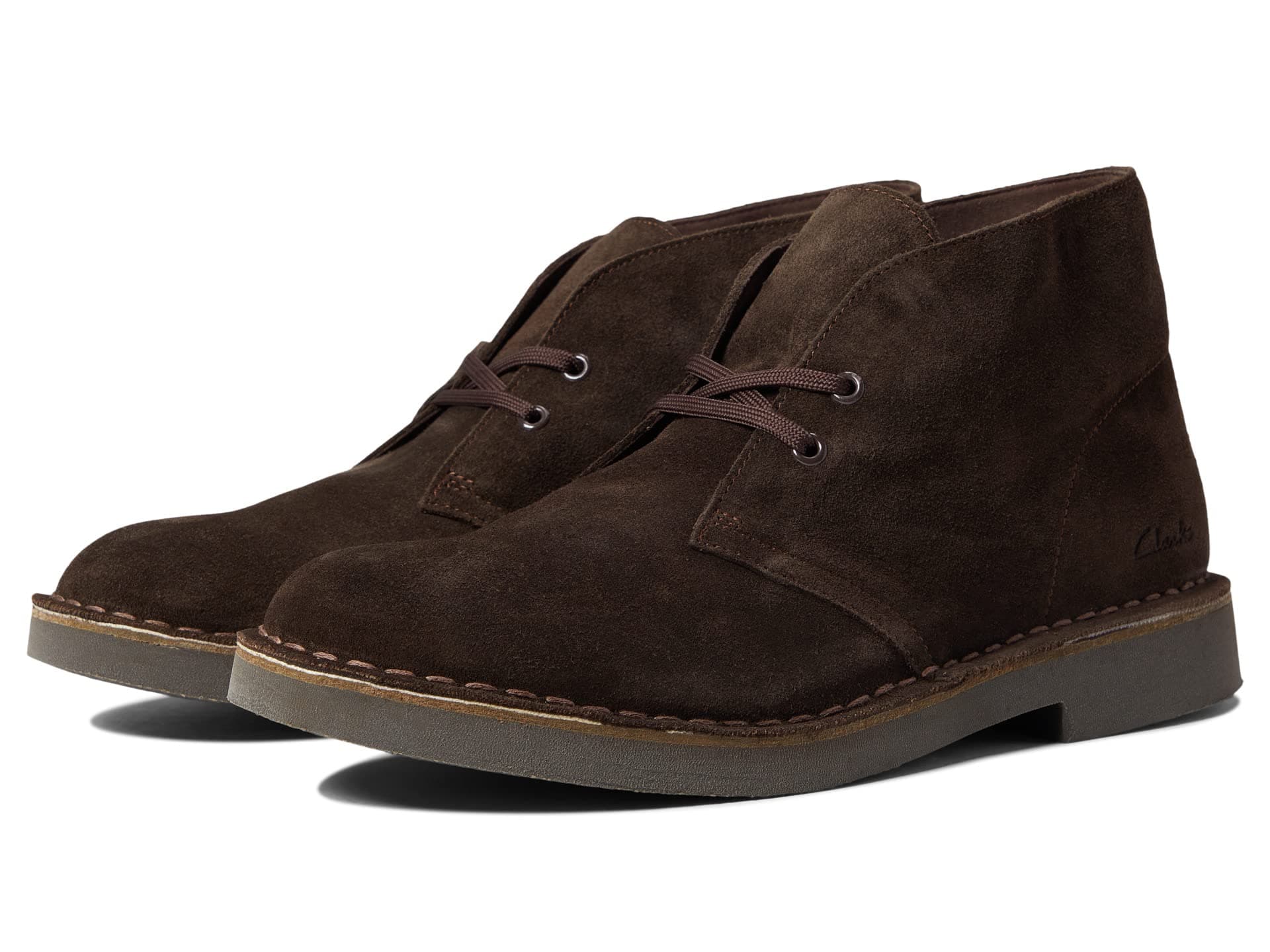 Clarks Desert Boots EVO — cor Marrom