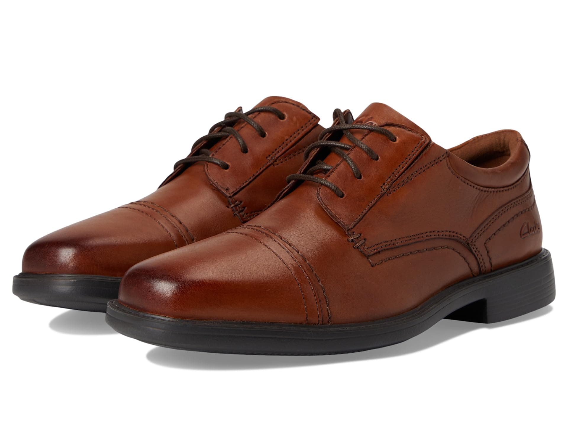 Clarks DressLite Cap — cor Marrom