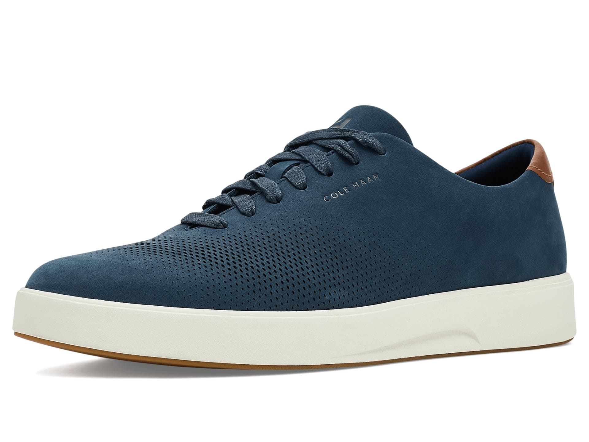 Cole Haan Grandpro Cityspectre Laser Perforated Sneakers — cor Marinho