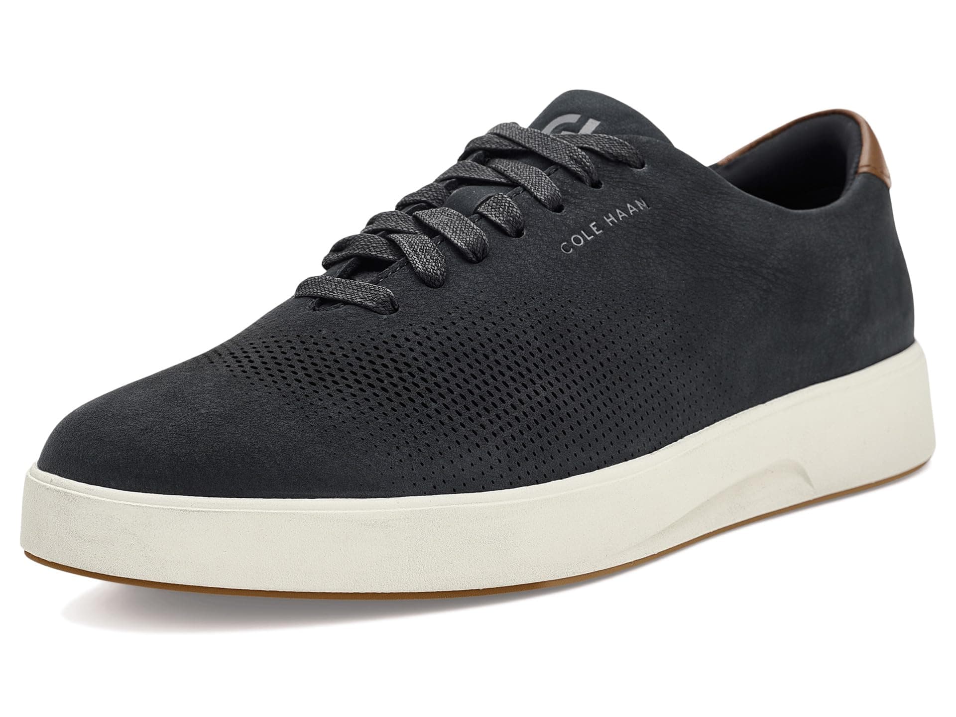 Cole Haan Grandpro Cityspectre Laser Perforated Sneakers — cor Preto