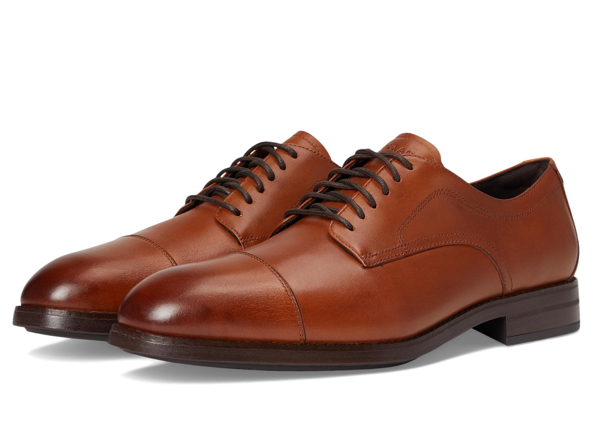 Cole Haan Harmon Grand Cap Toe Oxfords — cor Marrom