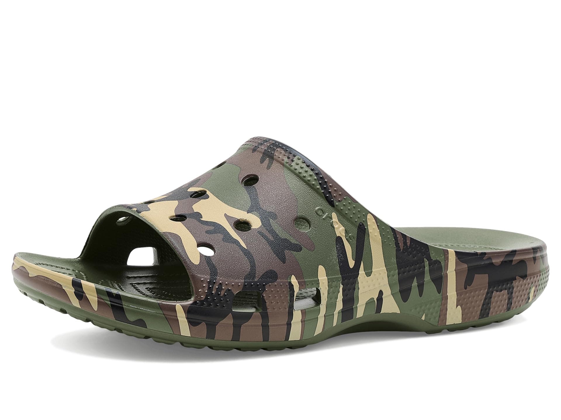 Crocs Classic Saturday Slides — cor Verde