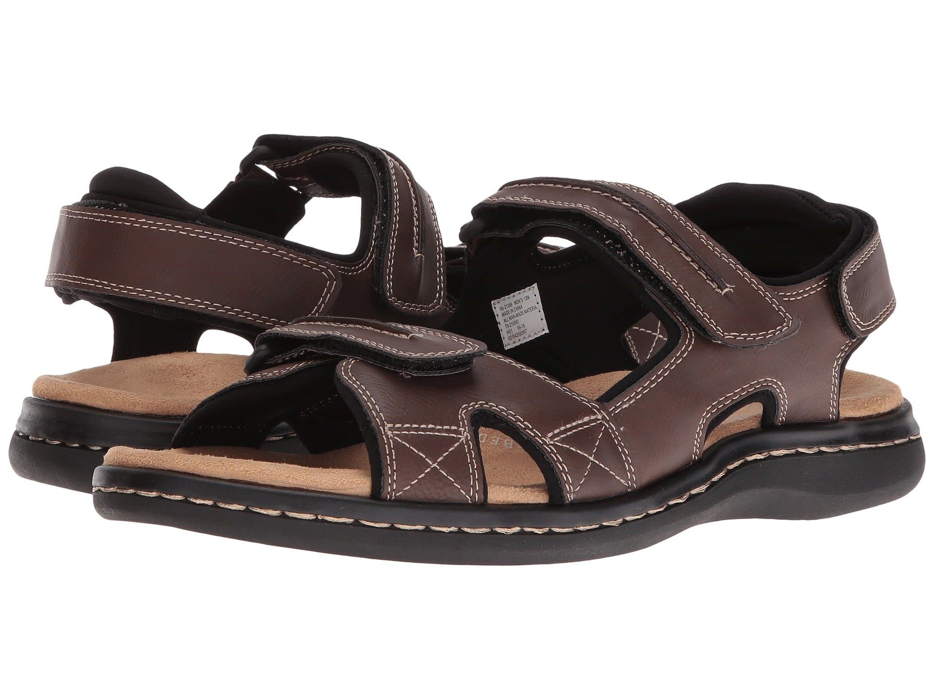 Dockers Newpage Quarter Strap Sandal — cor Chumbo
