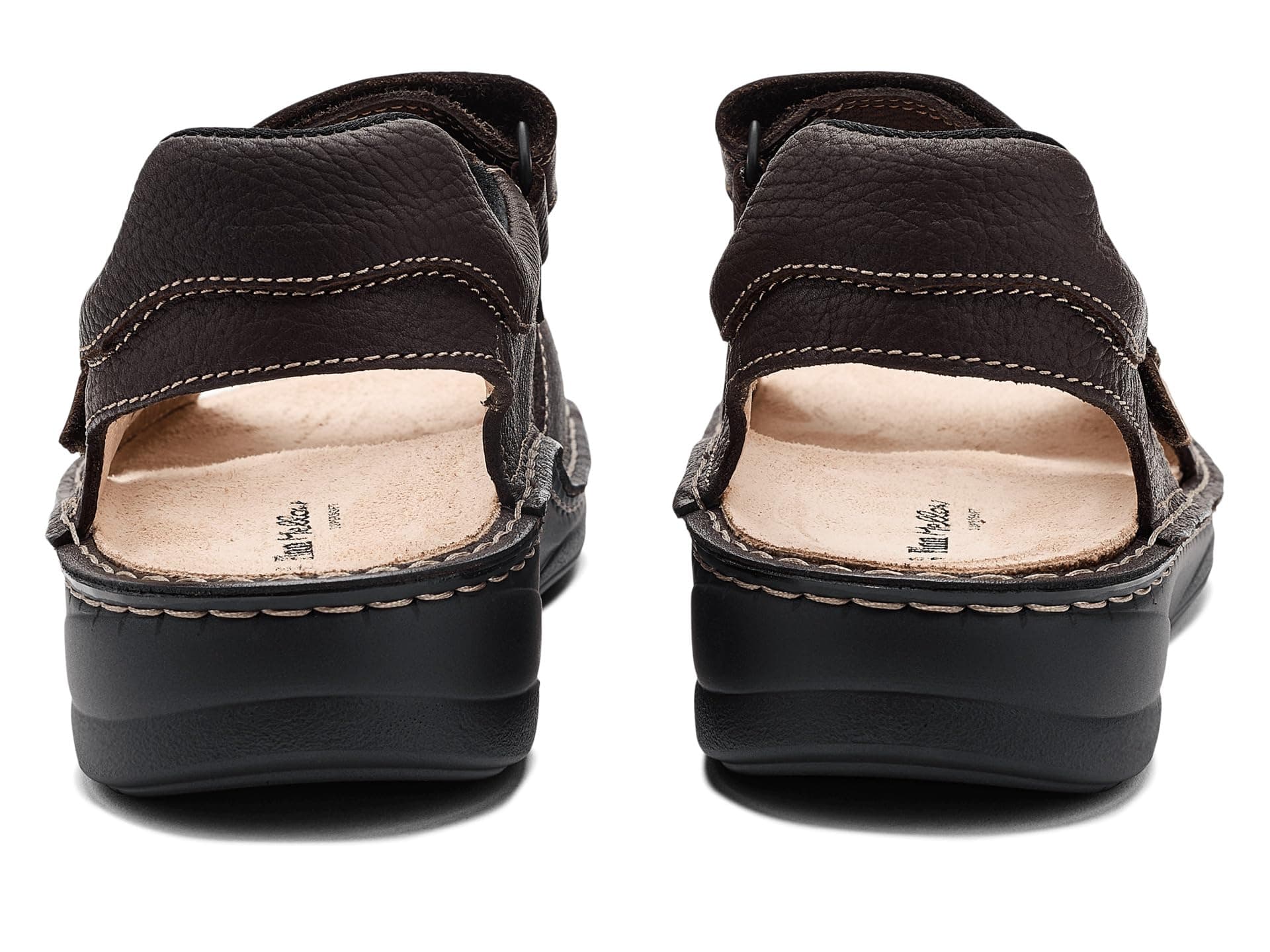 Finn Comfort Skiathos Darkbrown/Truffle Grass/Nubuk — vista 2