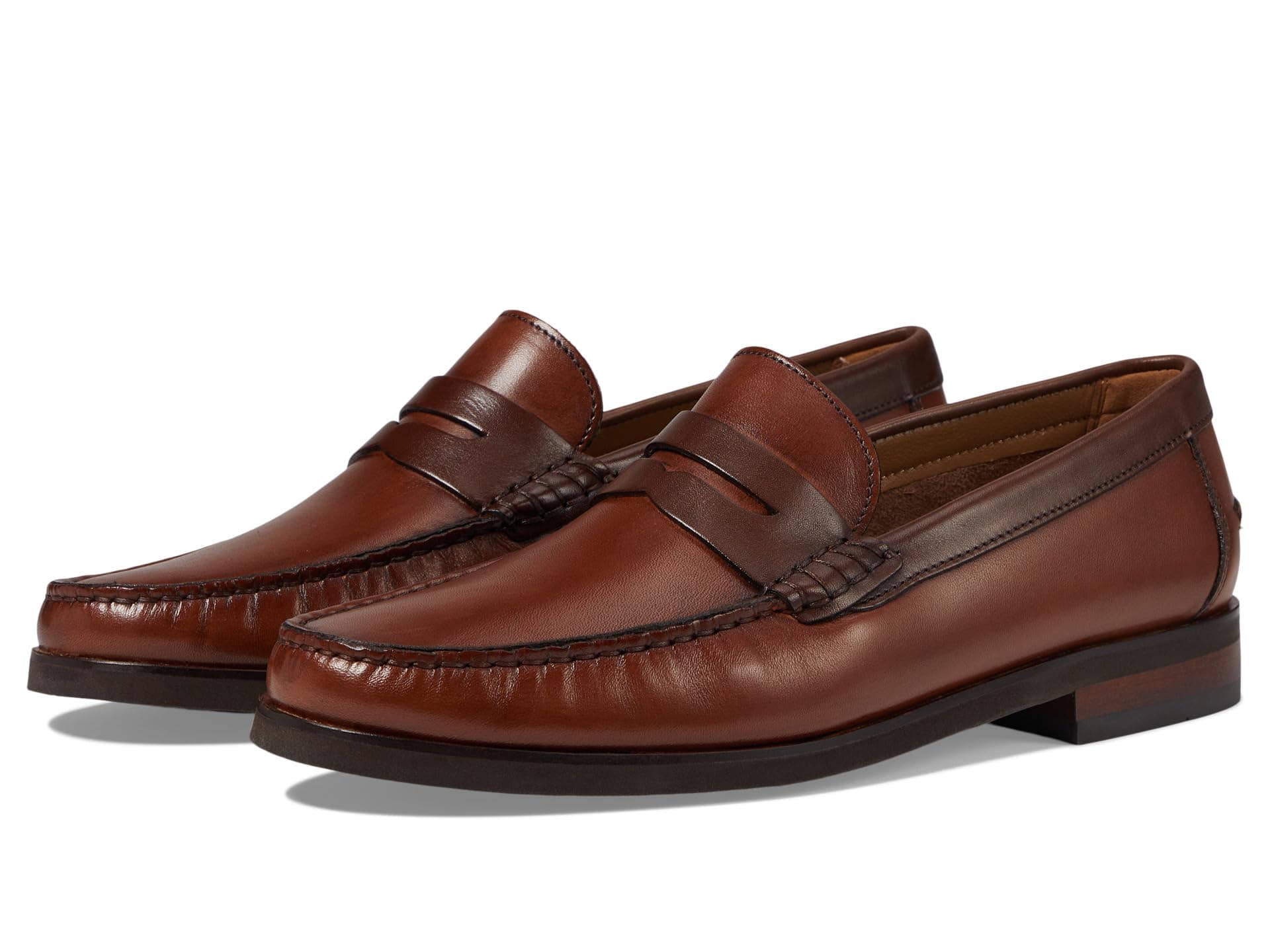 Florsheim Berkley Flex Penny Loafers — cor Caramelo