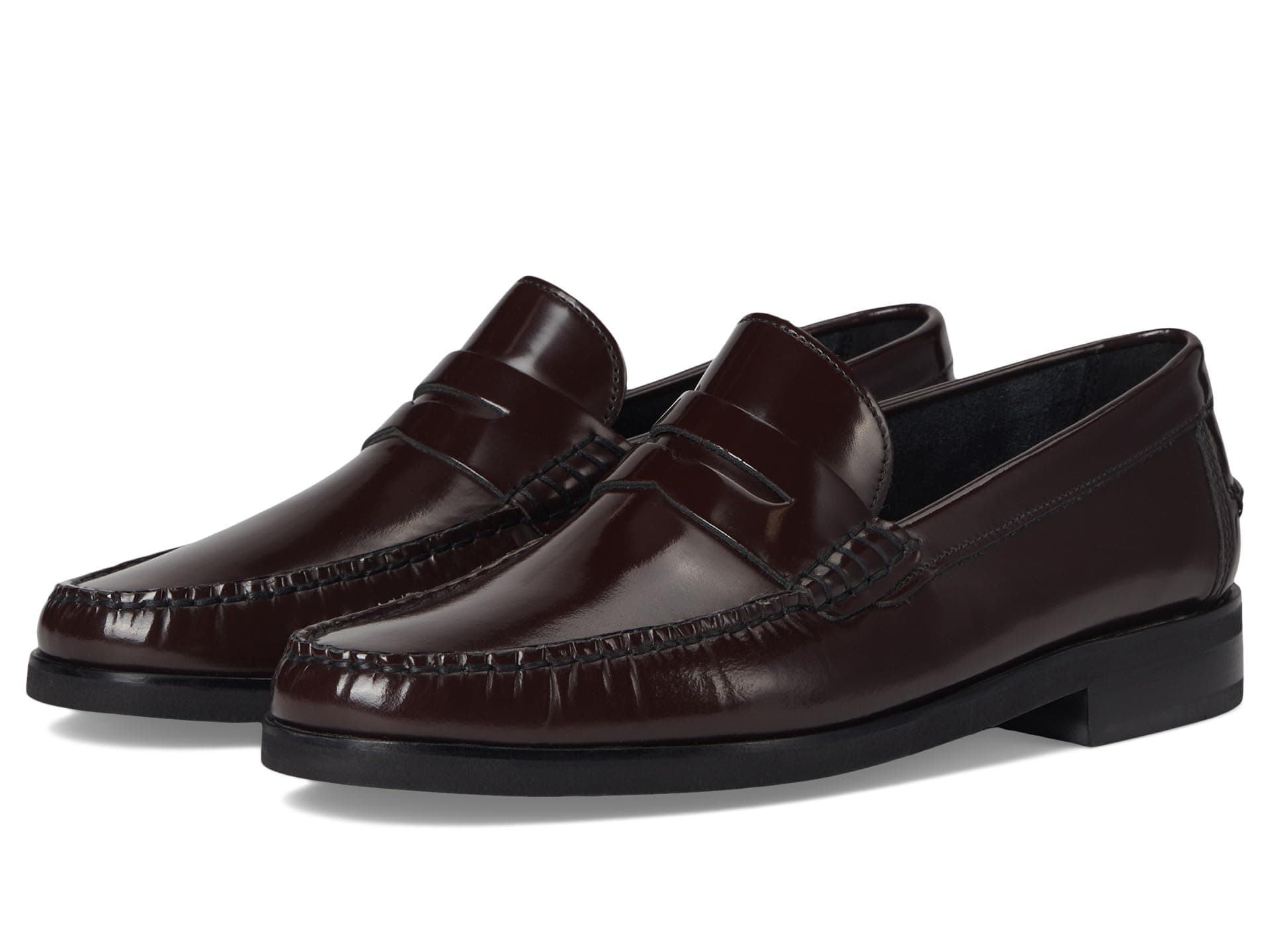 Florsheim Berkley Flex Penny Loafers — cor Vinho