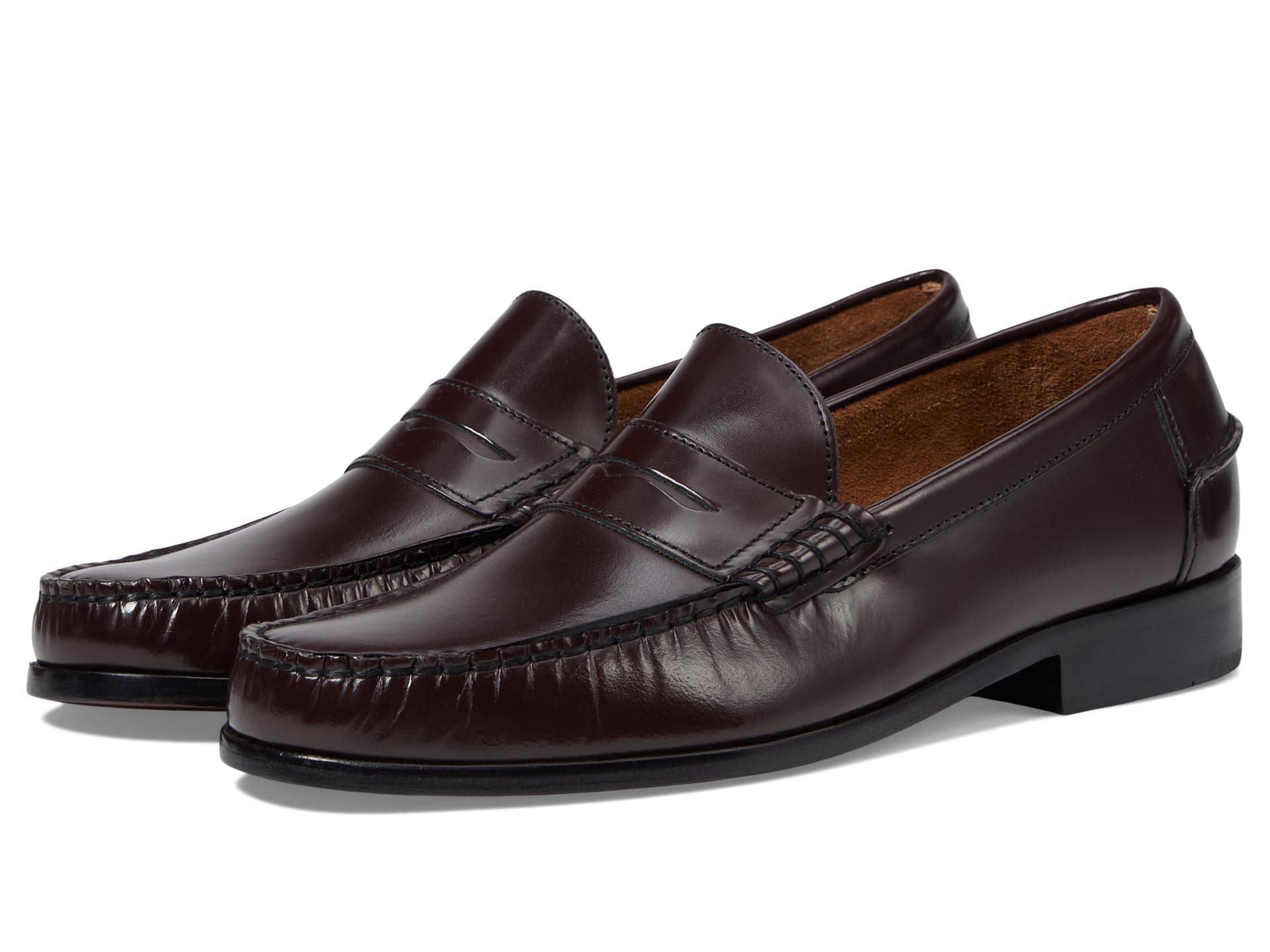 Florsheim Berkley Penny Loafers — cor Vinho