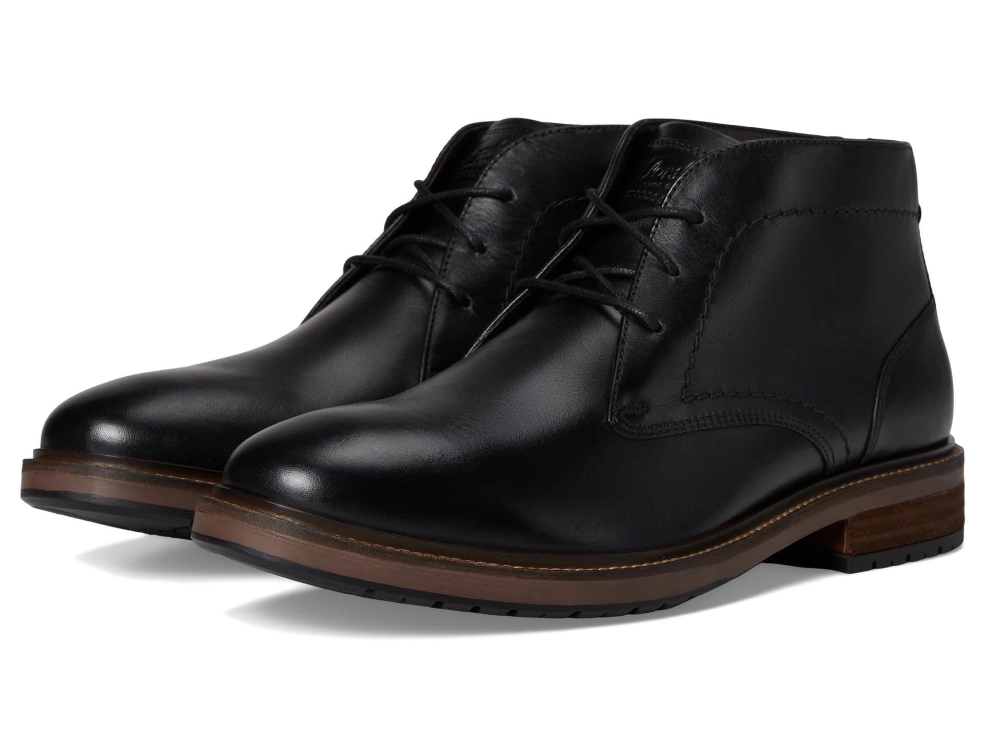 Florsheim Forge Plain Toe Chukka — cor Preto