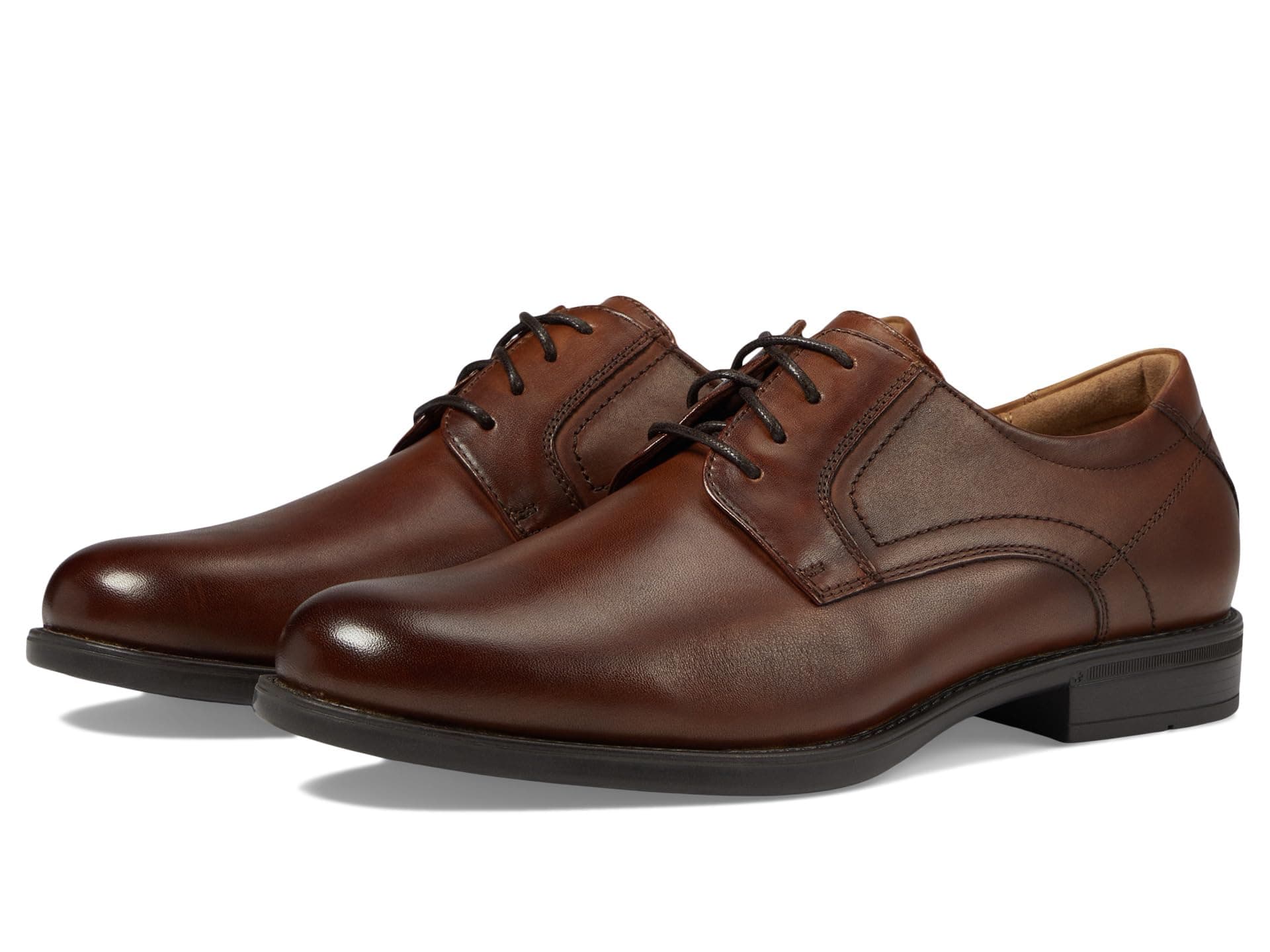 Florsheim Midtown Plain Toe Oxford — cor Caramelo