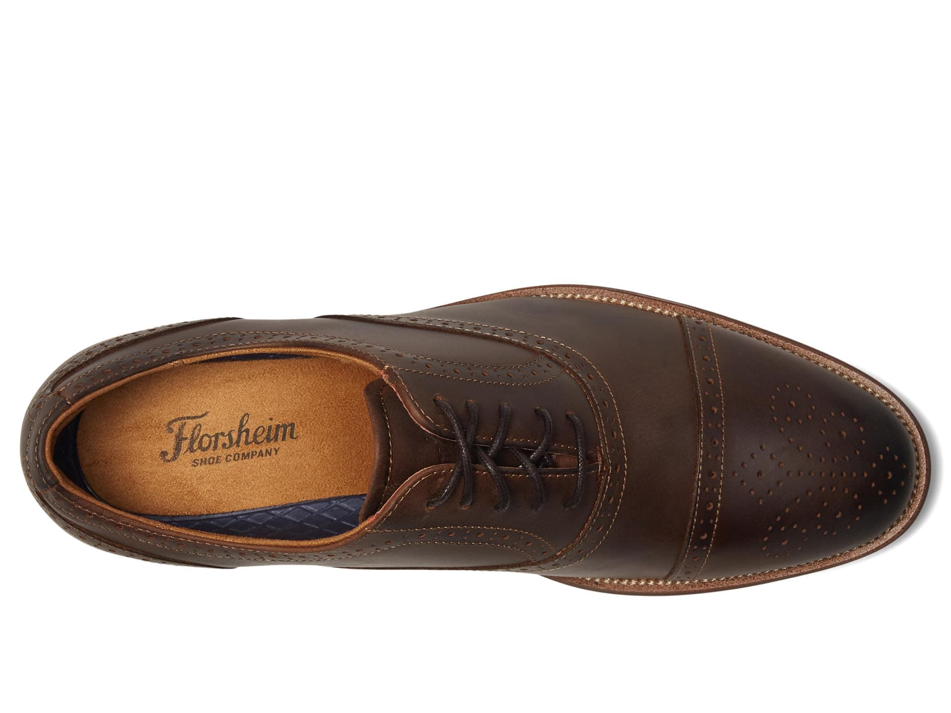 Florsheim Rucci Cap Toe Bal Oxford — vista 3