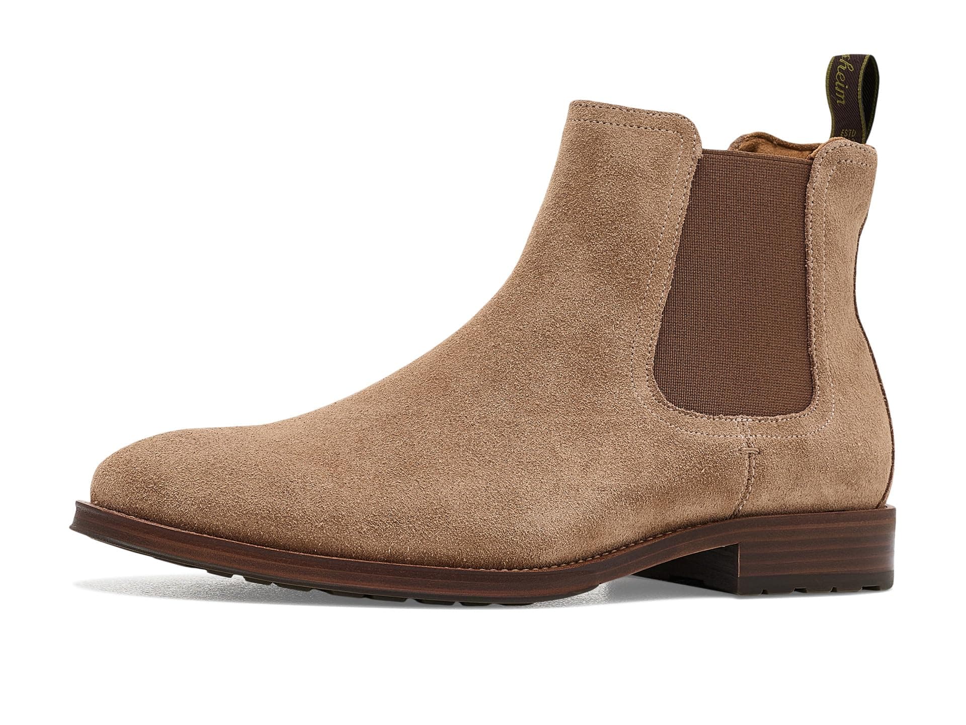 Florsheim Rucci Lug Plain Toe Chelsea Boots — cor Bege