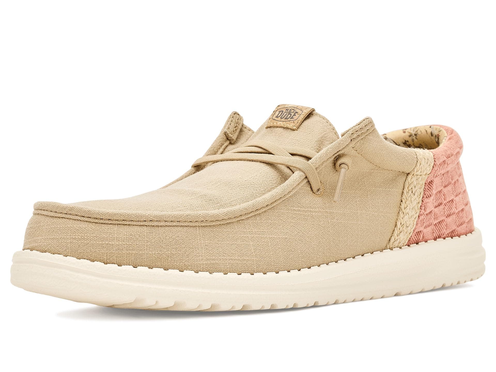 Hey Dude Wally Funk Summer Stitch — cor Bege