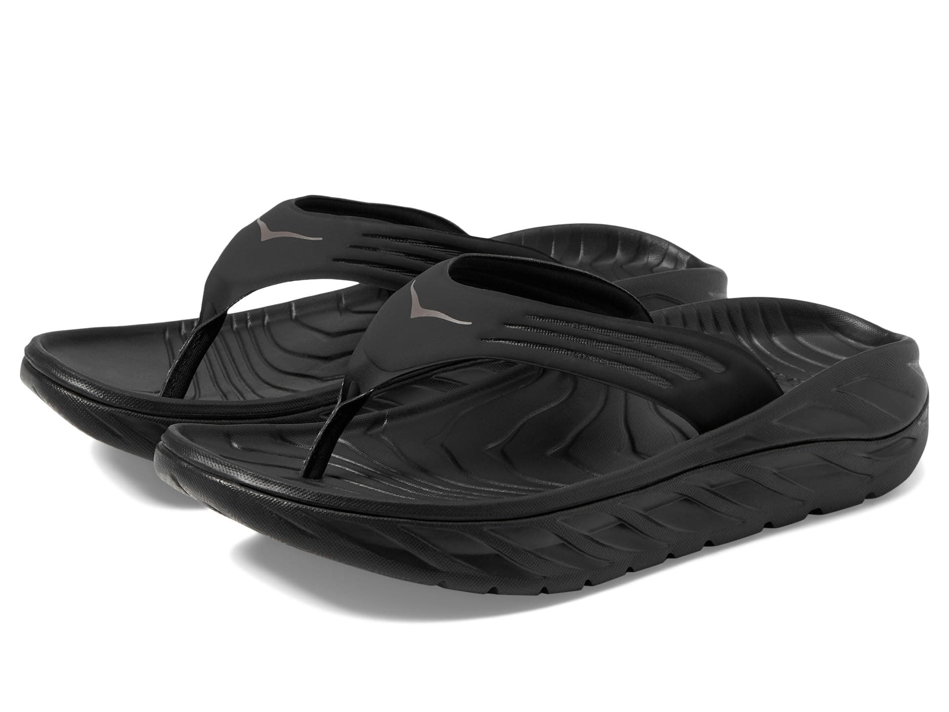 HOKA Ora Recovery Flip — cor Preto