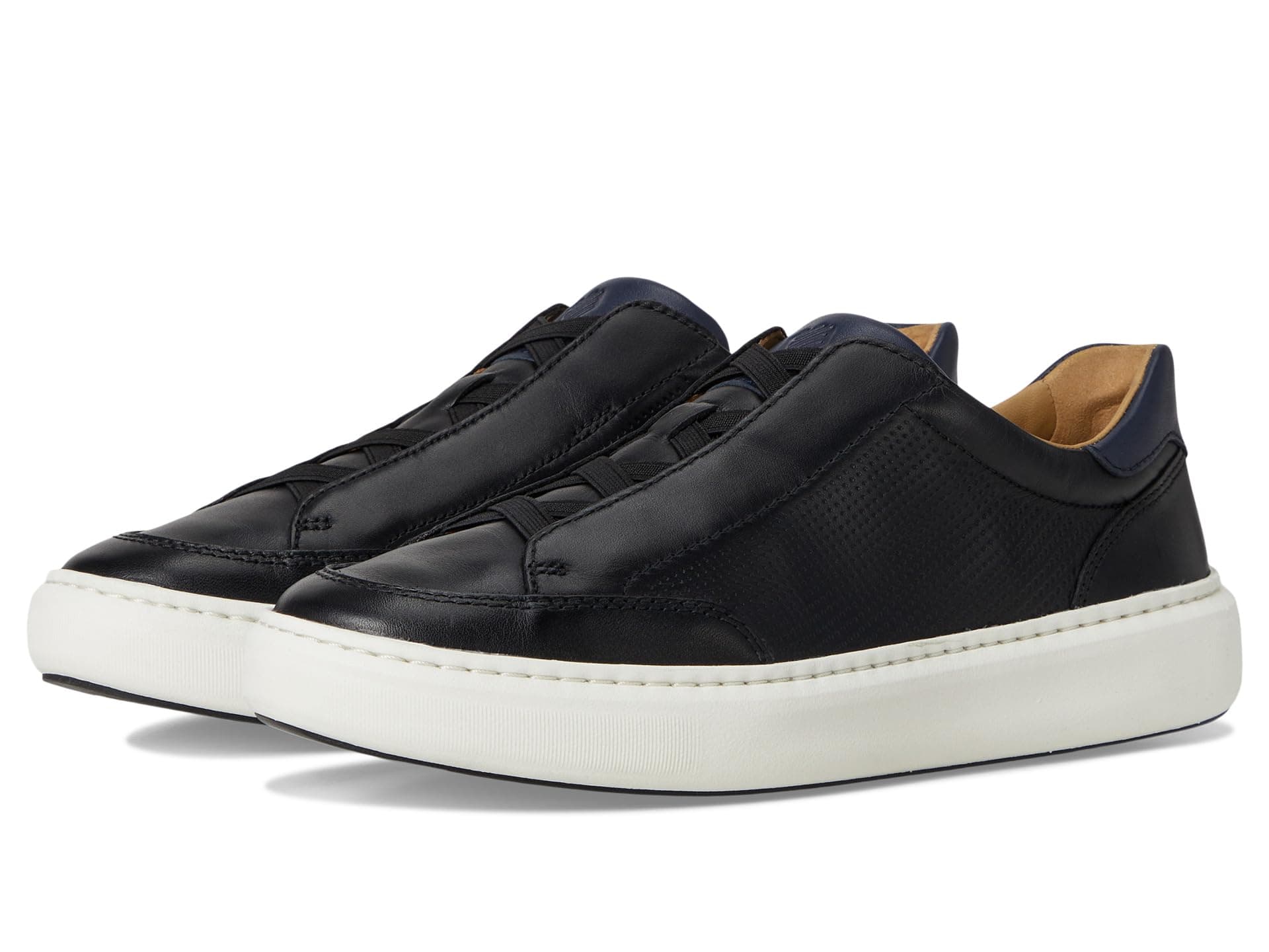 Johnston & Murphy Anders Stretch Lace-To-Toe — cor Preto