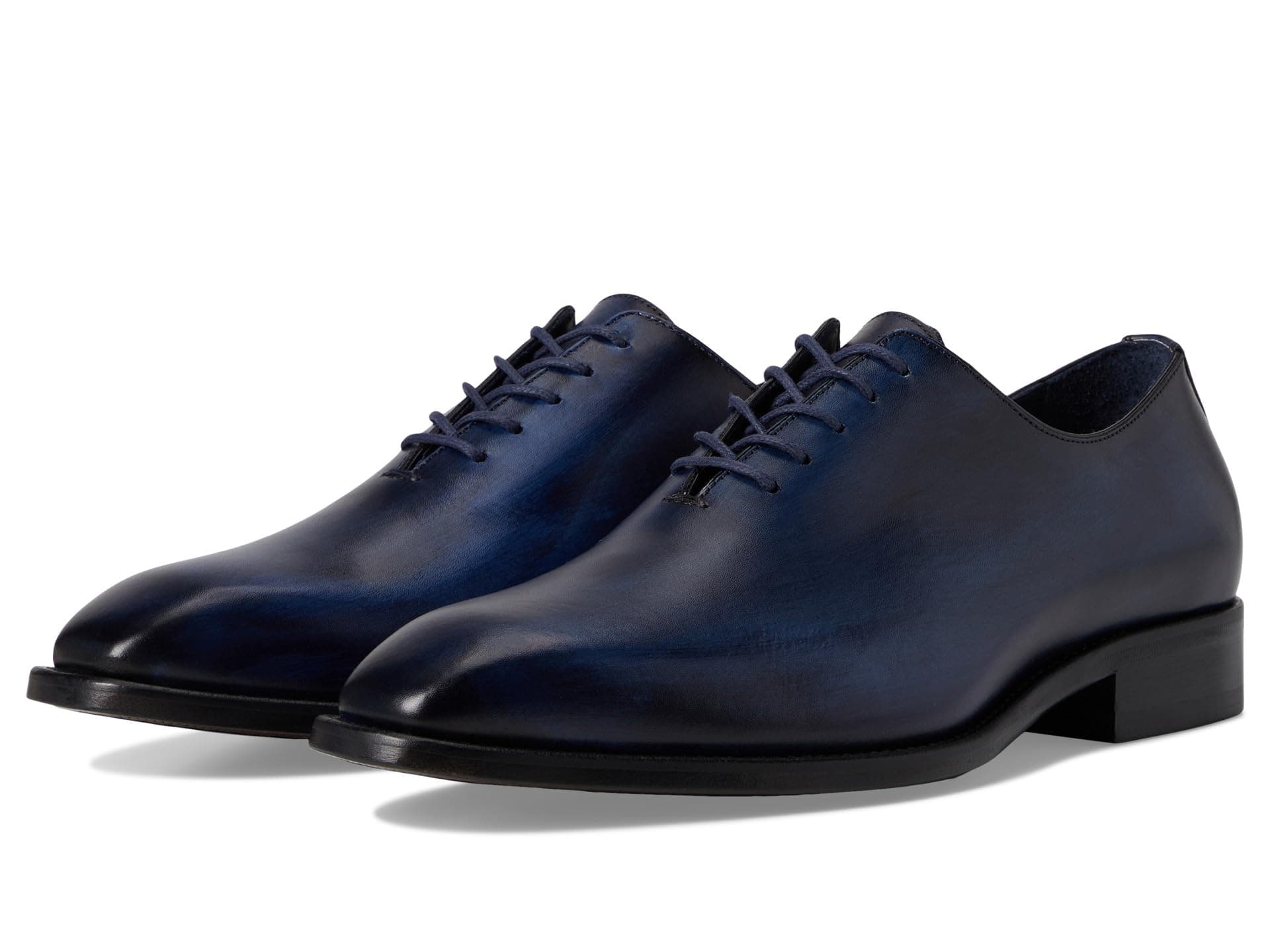 Johnston & Murphy Collection Larson One-Piece Plain Toe — cor Marinho