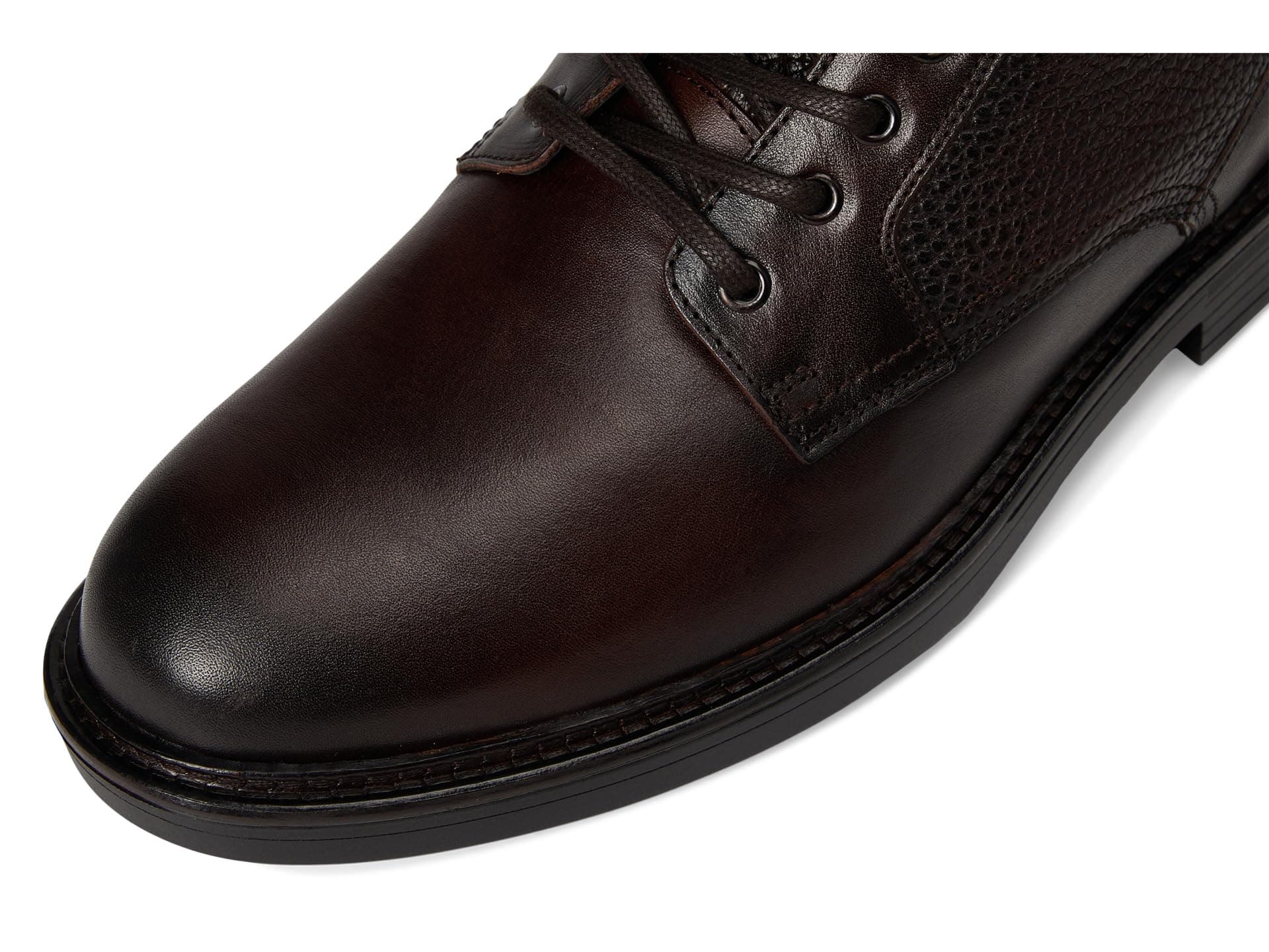 Johnston & Murphy Collection Latham Plain Toe Shearling Boots — vista 4