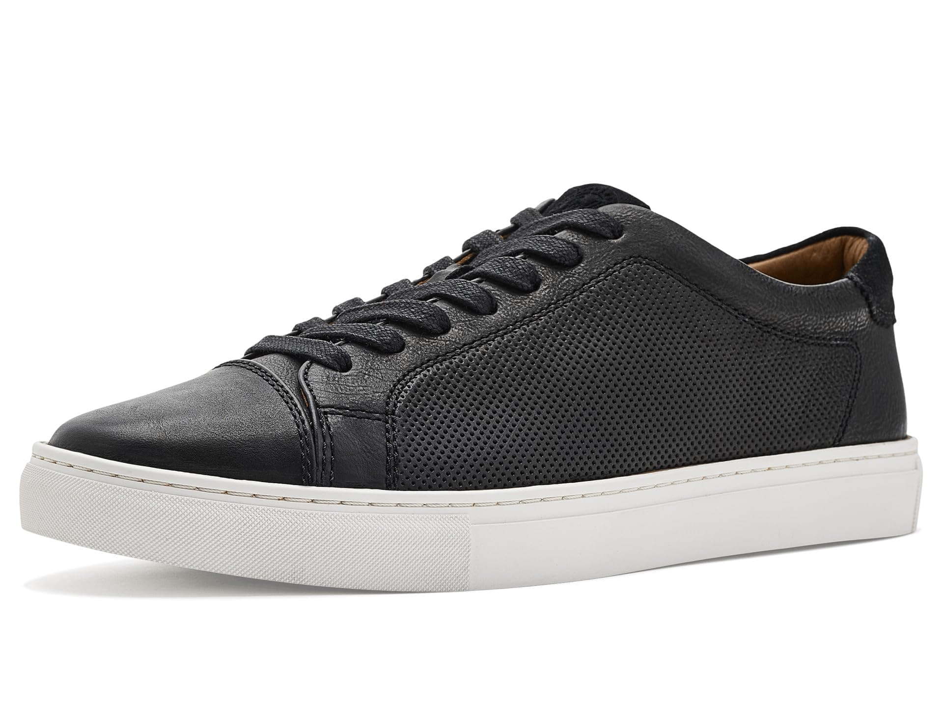 Johnston & Murphy Collection Luther Perfed Lace-To-Toe — cor Preto