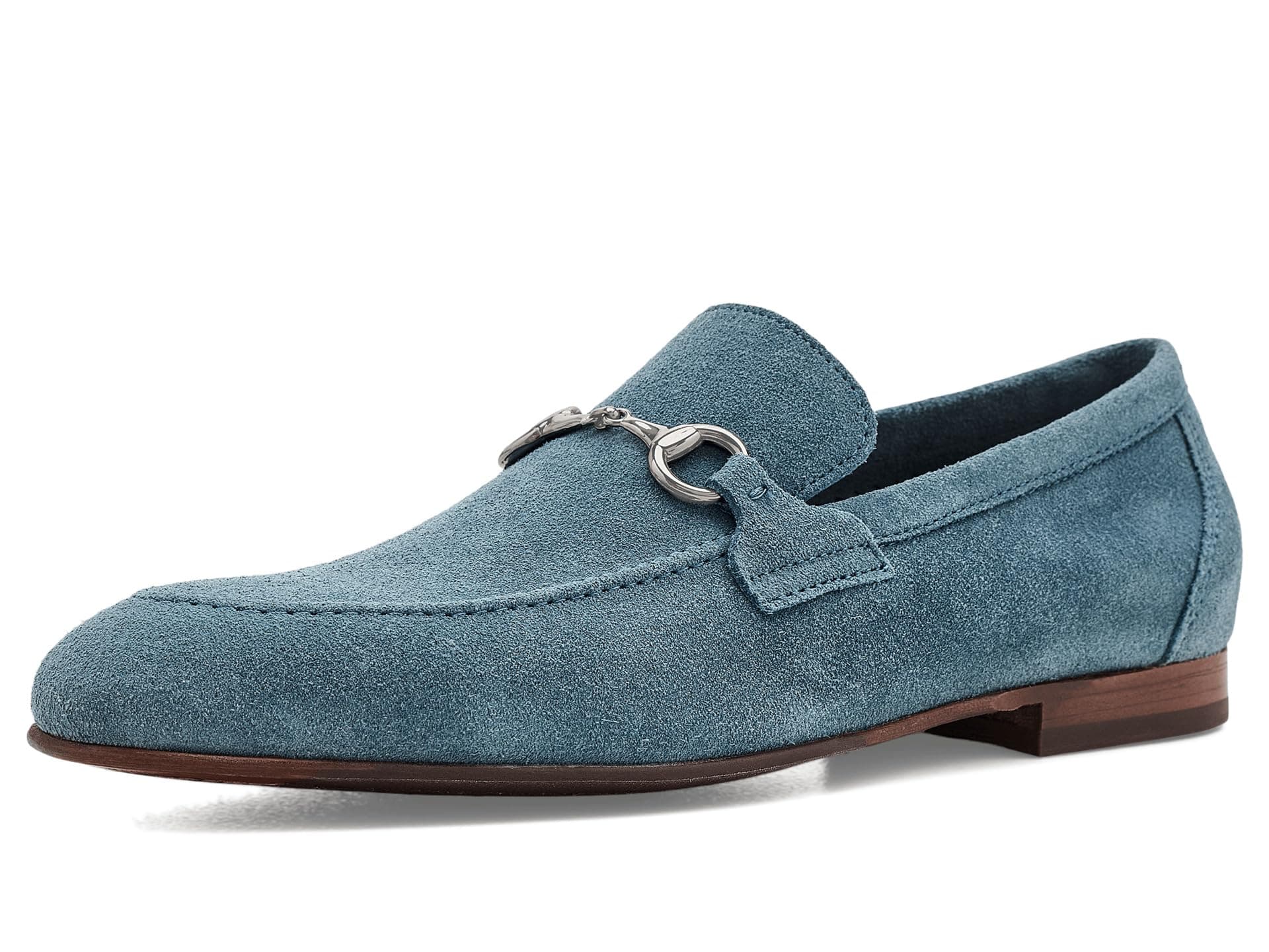 Johnston & Murphy Higgins Bit Loafers — cor Azul