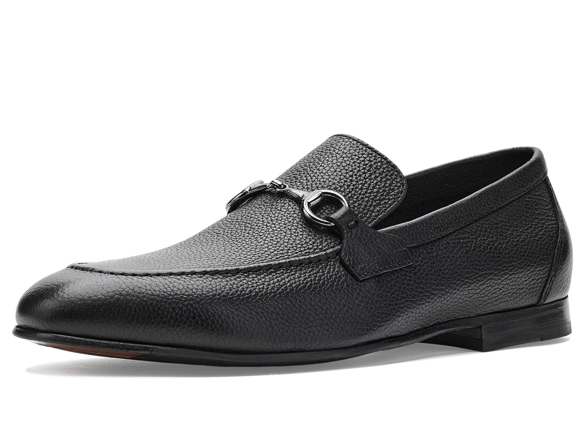 Johnston & Murphy Higgins Bit Loafers — cor Preto