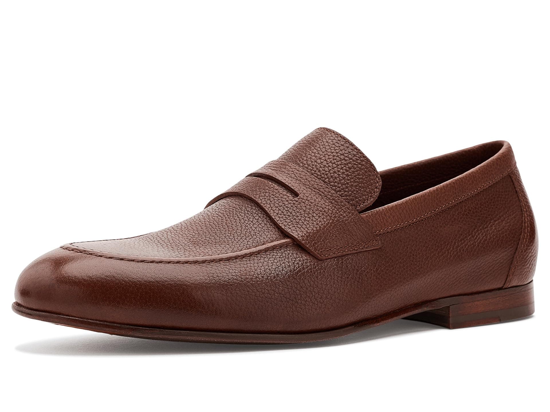 Johnston & Murphy Higgins Penny Loafers — cor Marrom