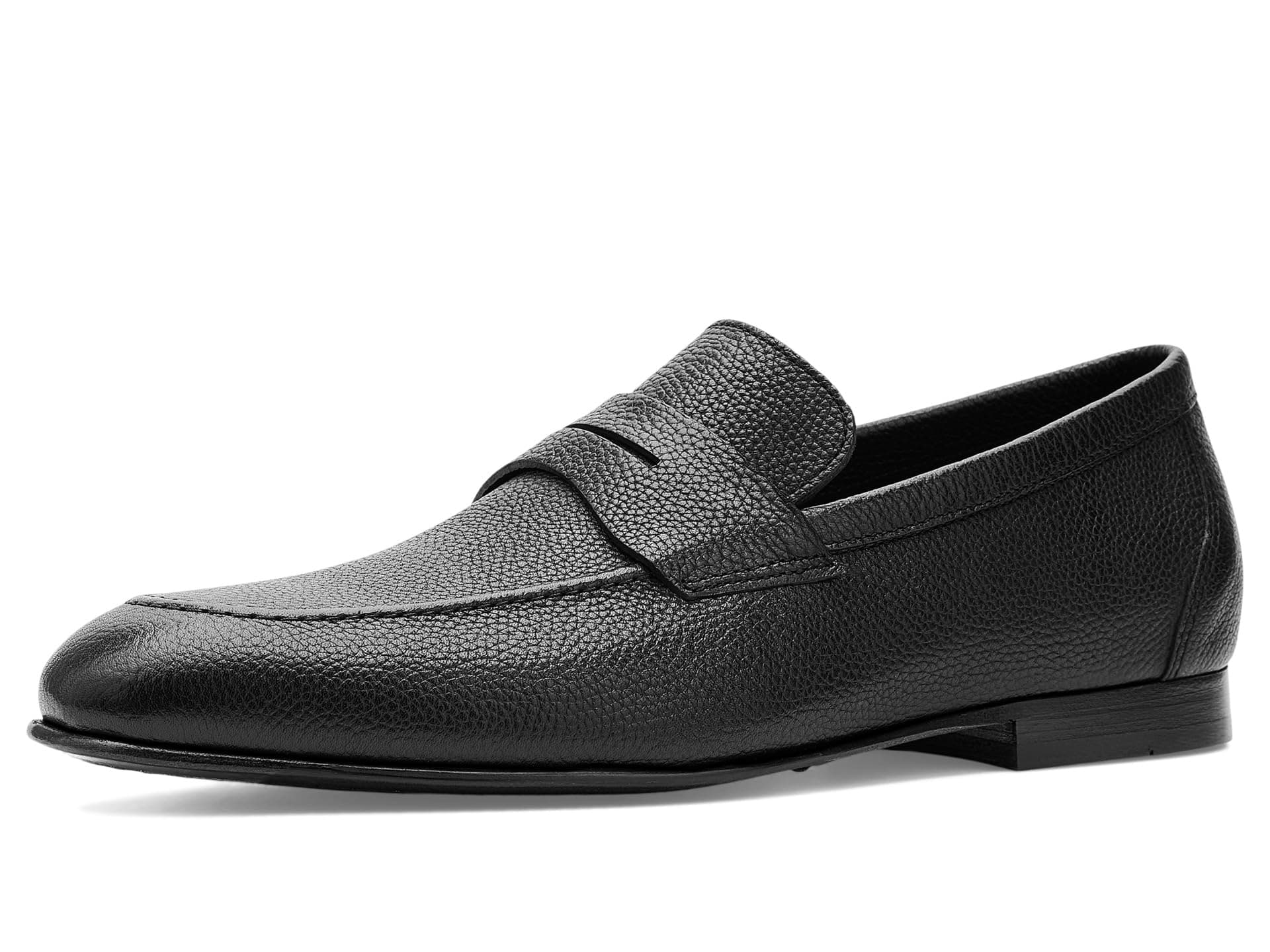 Johnston & Murphy Higgins Penny Loafers — cor Preto